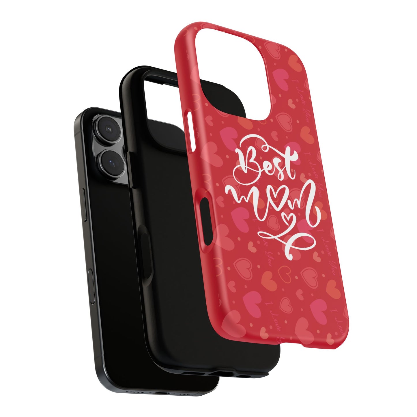 Best Mom Heart Phone Case - Tough and Stylish
