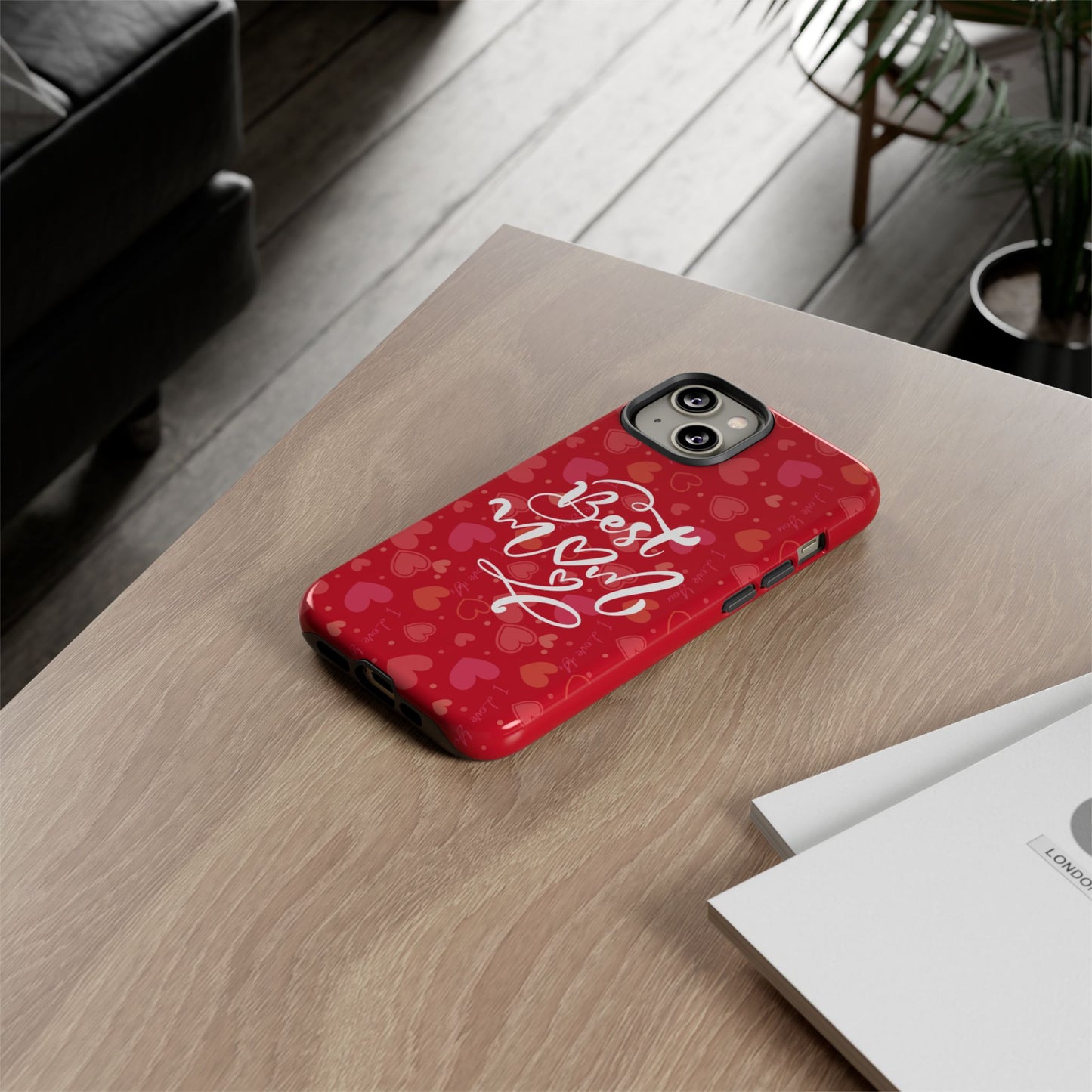 Best Mom Heart Phone Case - Tough and Stylish
