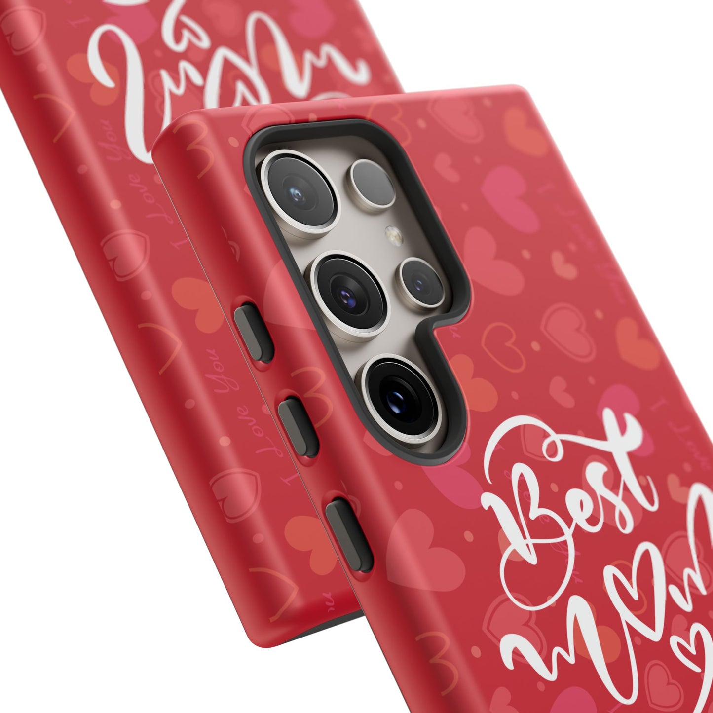 Best Mom Heart Phone Case - Tough and Stylish