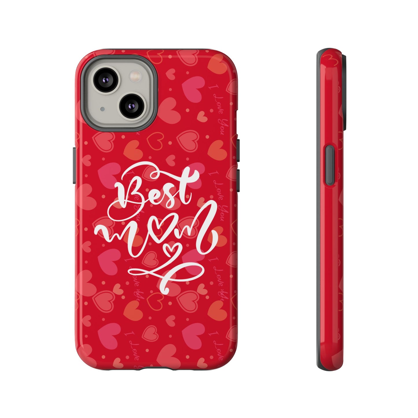 Best Mom Heart Phone Case - Tough and Stylish