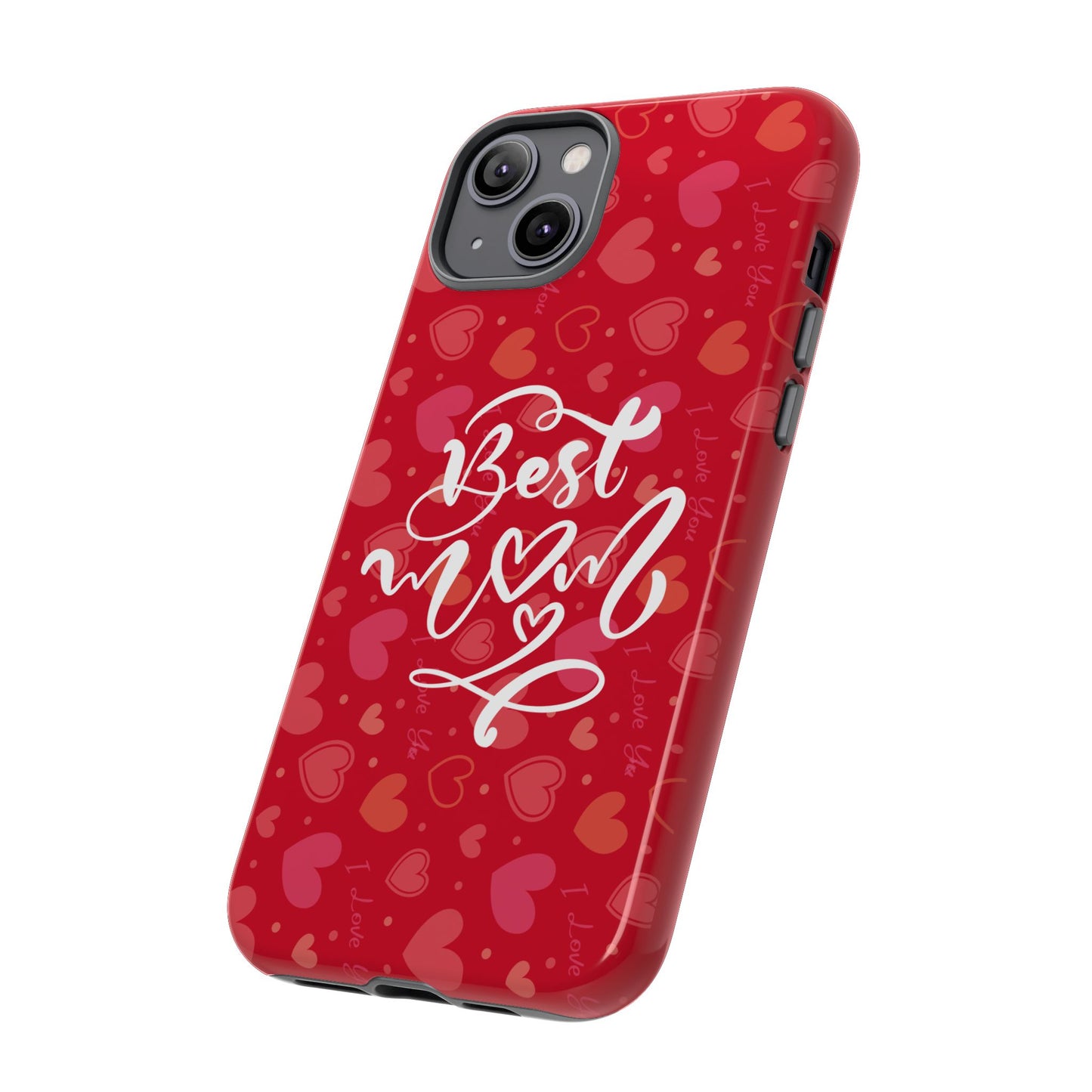 Best Mom Heart Phone Case - Tough and Stylish