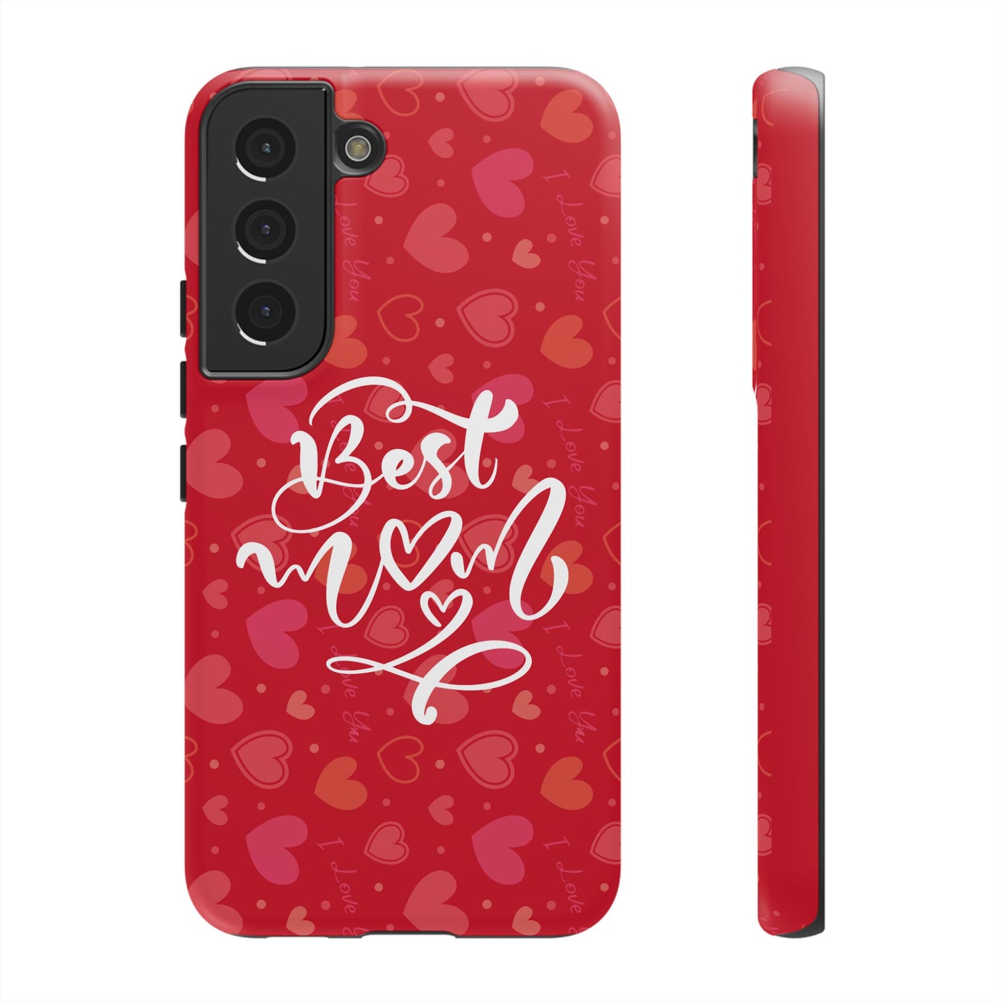 Best Mom Heart Phone Case - Tough and Stylish