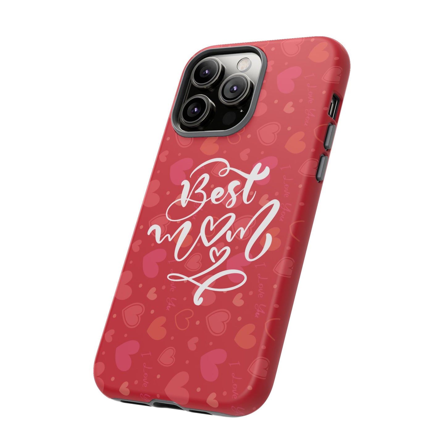 Best Mom Heart Phone Case - Tough and Stylish