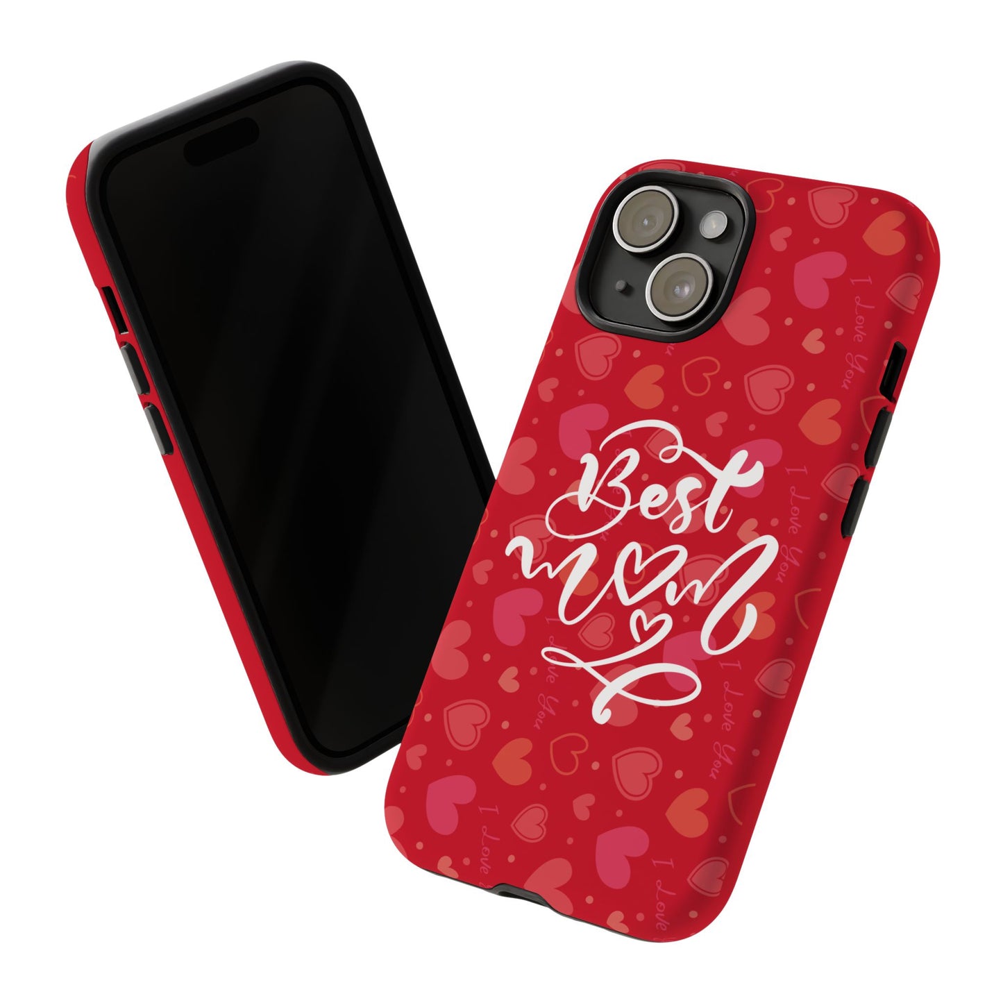 Best Mom Heart Phone Case - Tough and Stylish