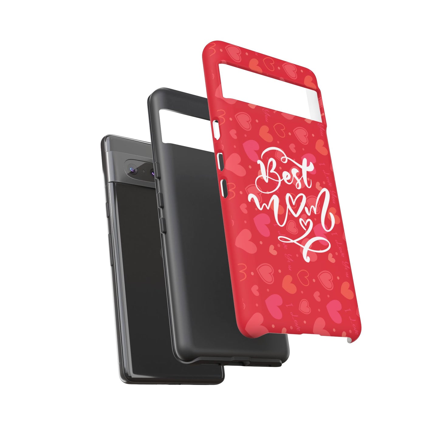 Best Mom Heart Phone Case - Tough and Stylish