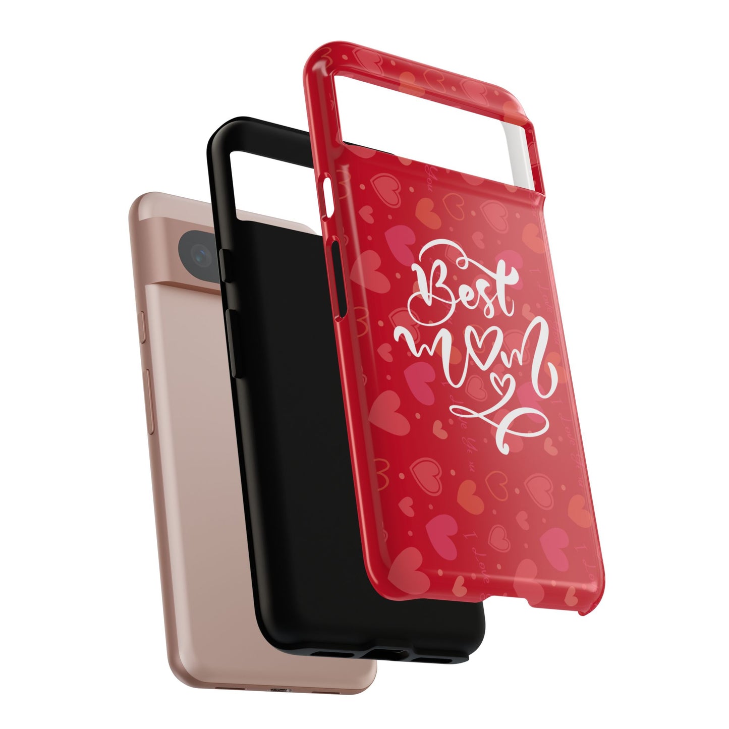 Best Mom Heart Phone Case - Tough and Stylish