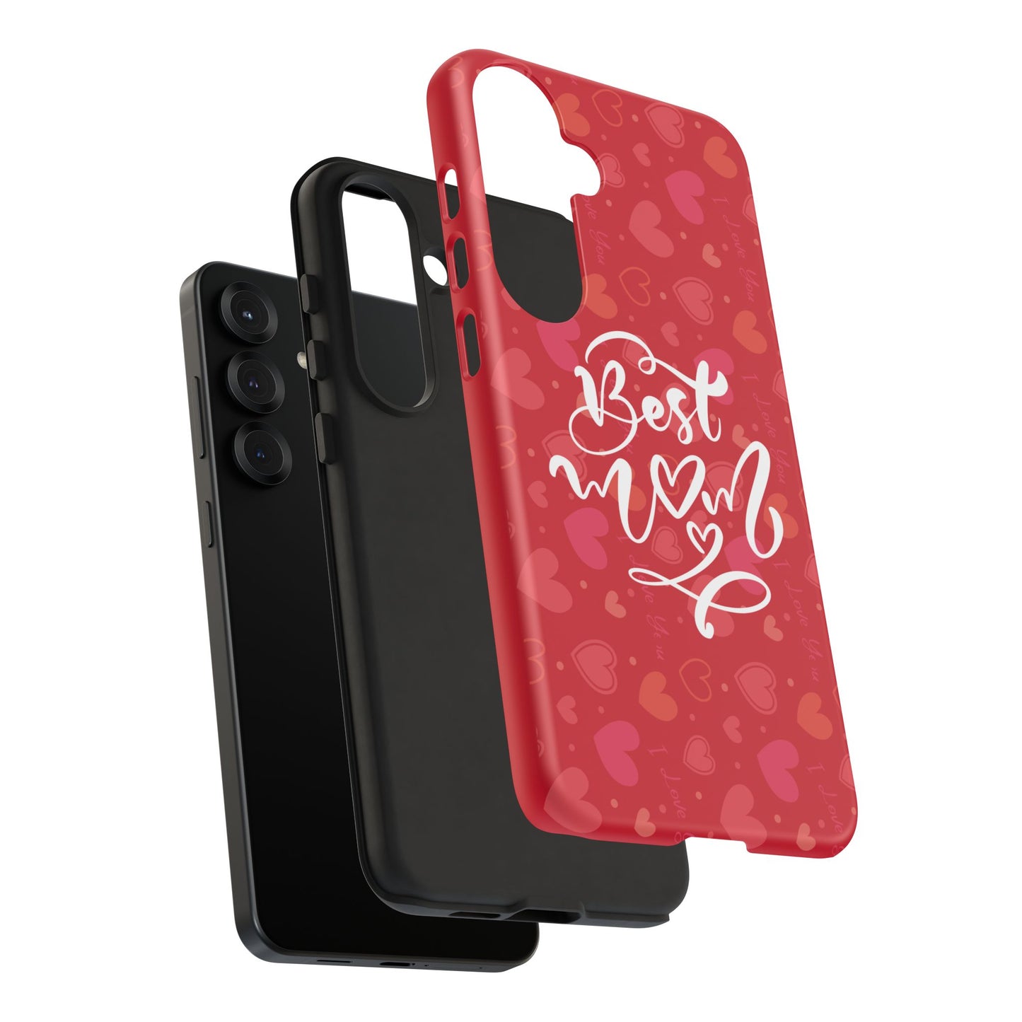 Best Mom Heart Phone Case - Tough and Stylish