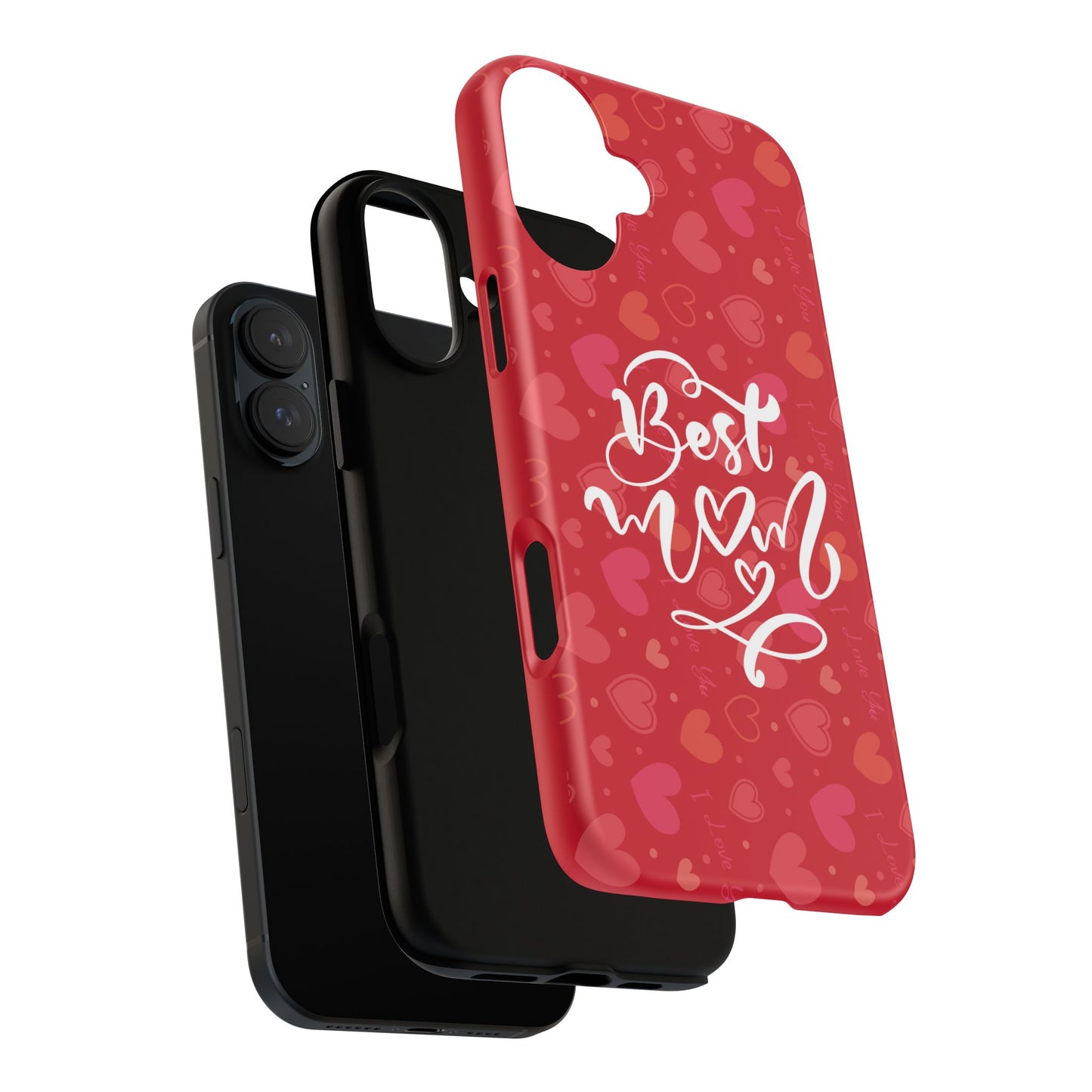 Best Mom Heart Phone Case - Tough and Stylish
