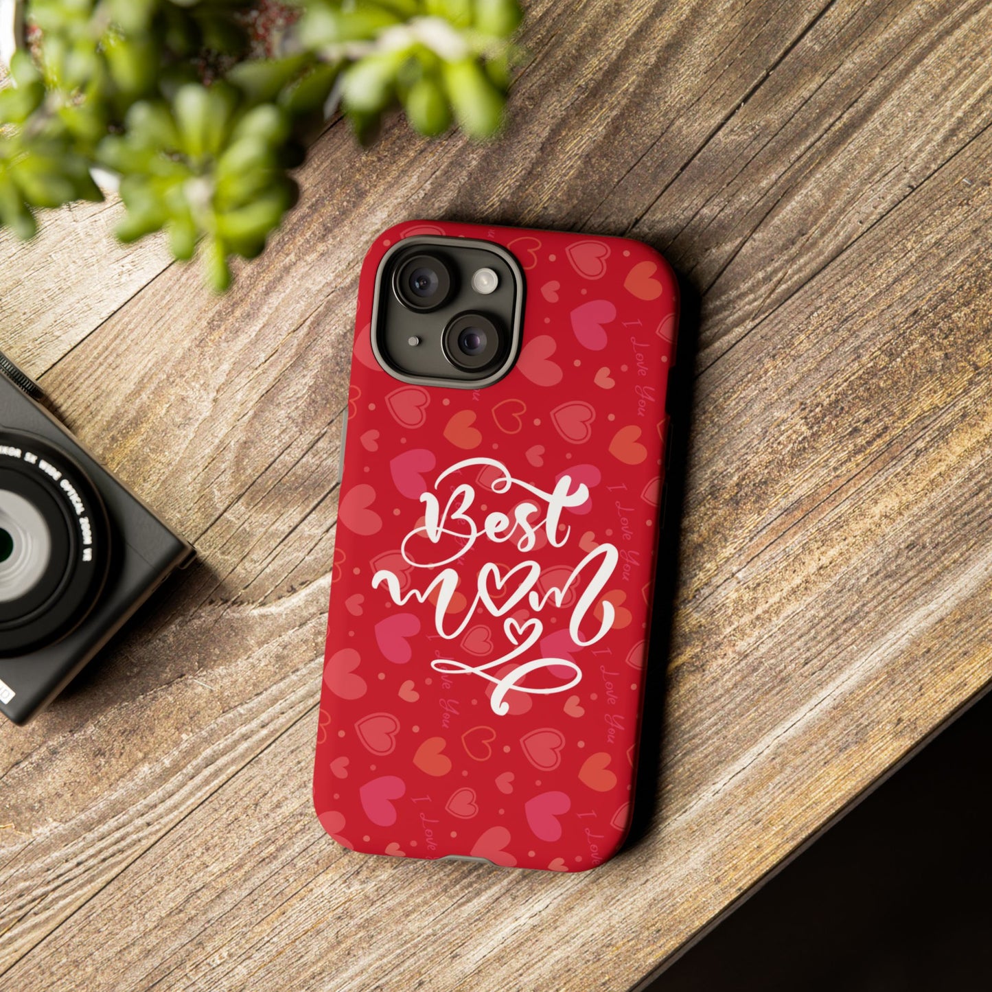 Best Mom Heart Phone Case - Tough and Stylish