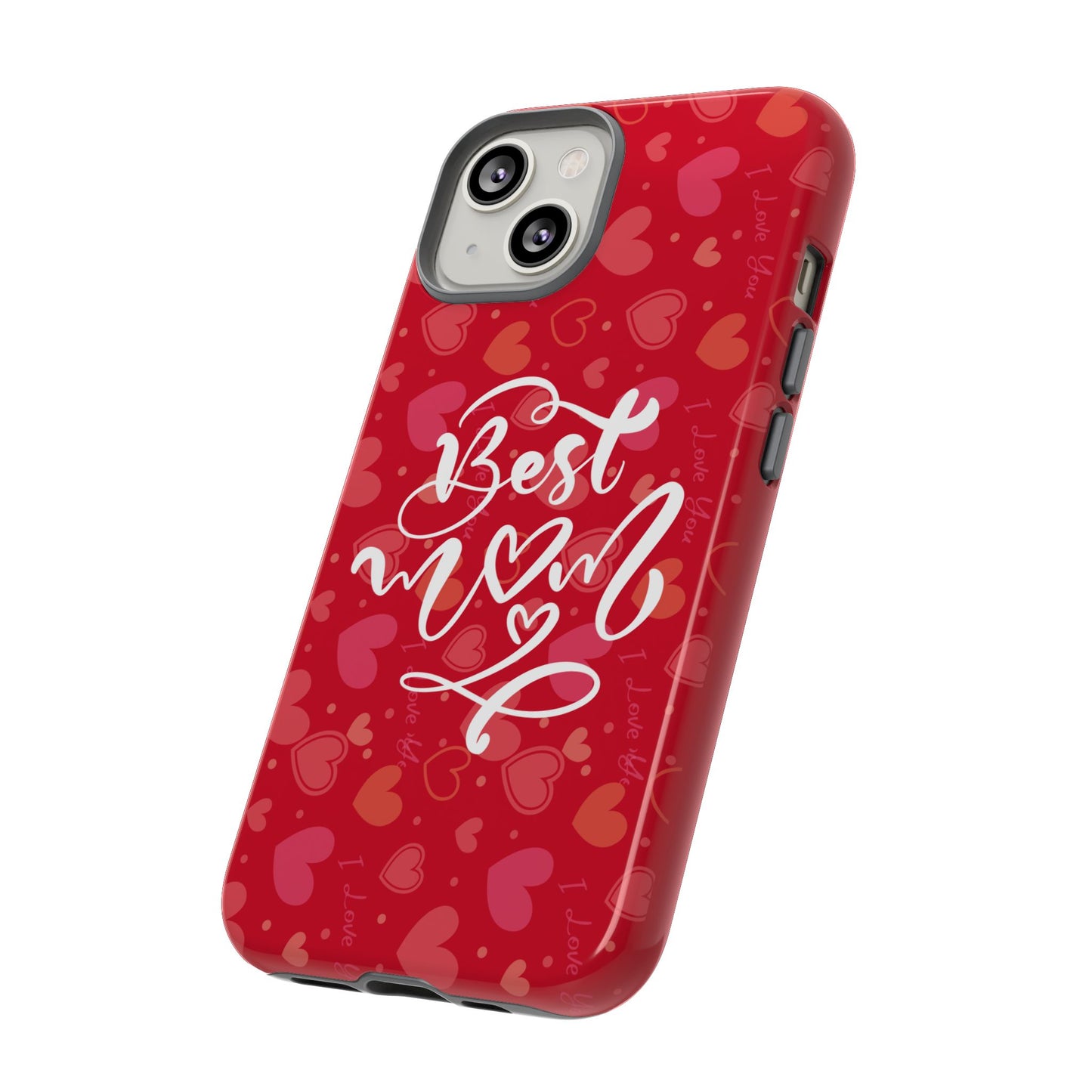 Best Mom Heart Phone Case - Tough and Stylish