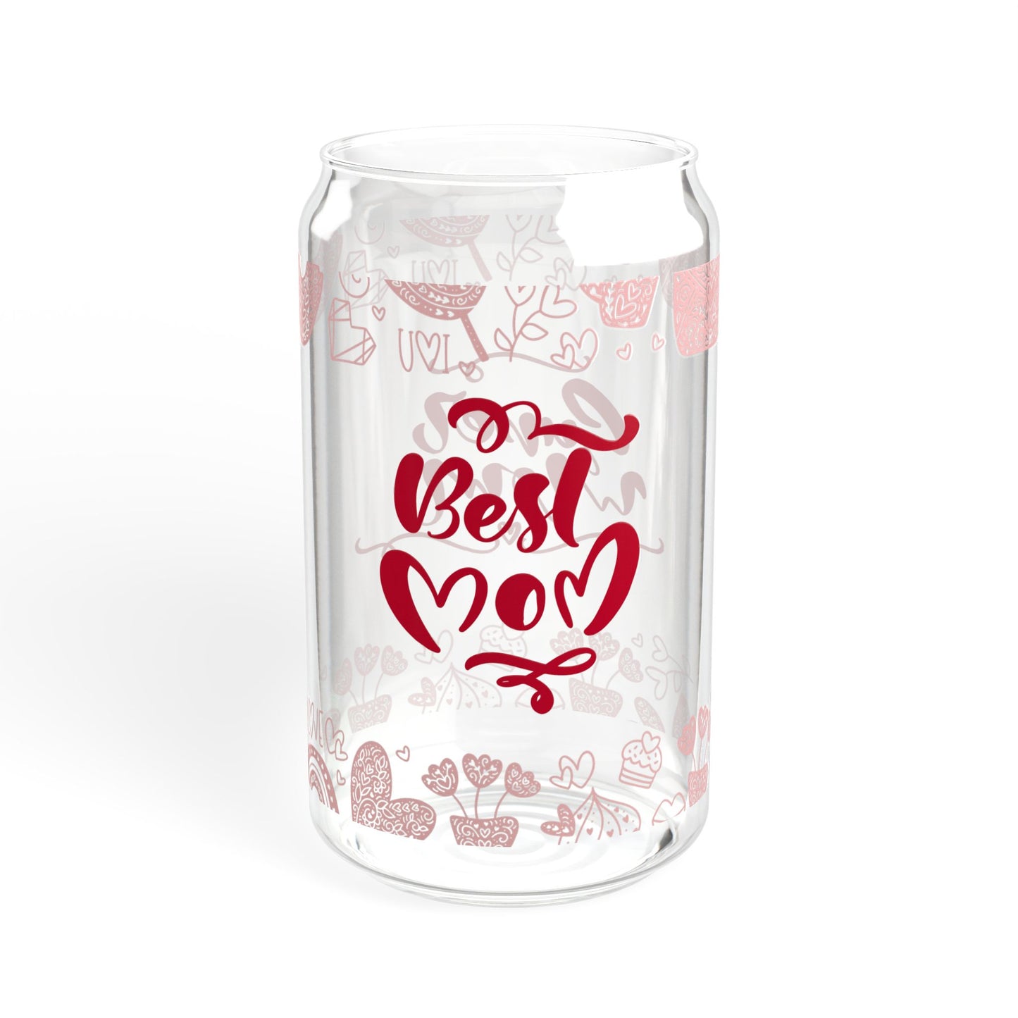 Sweet Mom Sipper Glass - 16oz - Perfect Gift for Mother's Day & Everyday Use