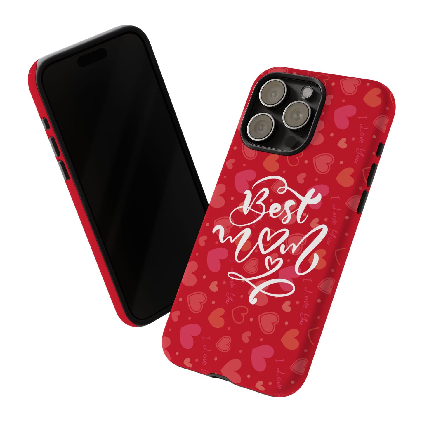 Best Mom Heart Phone Case - Tough and Stylish