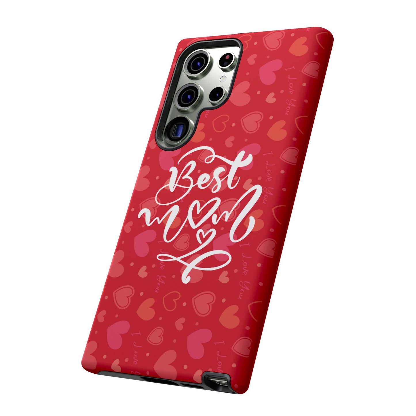 Best Mom Heart Phone Case - Tough and Stylish