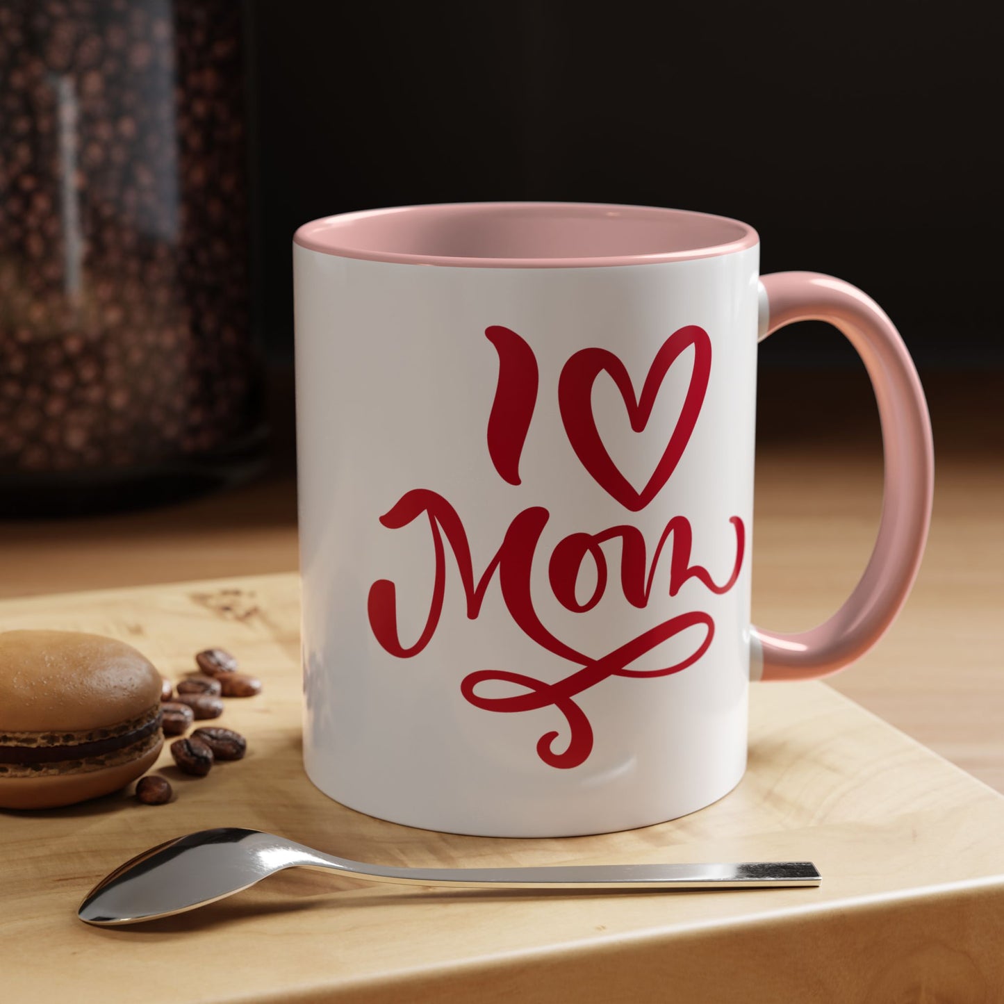 Love Mom Coffee Mug - Perfect Gift for Mother's Day