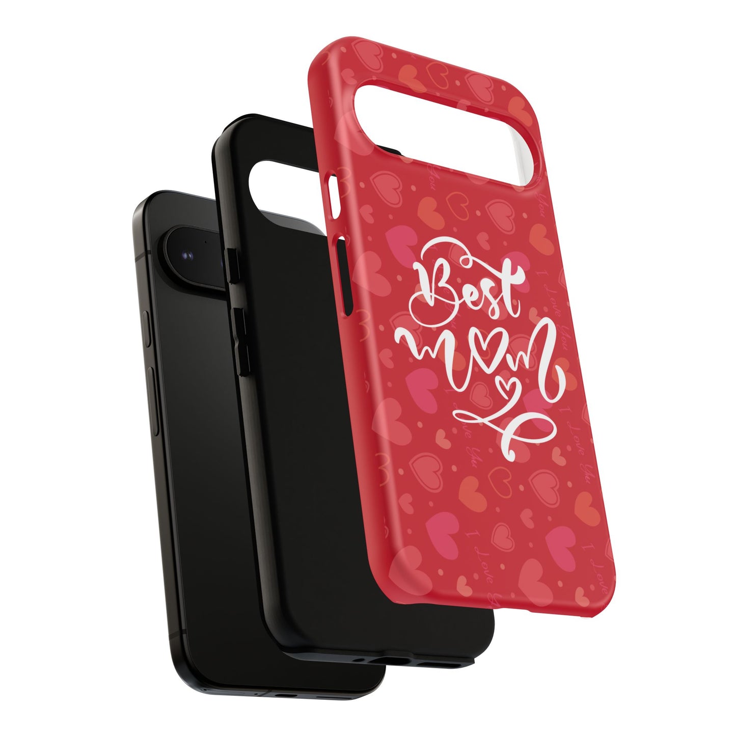 Best Mom Heart Phone Case - Tough and Stylish