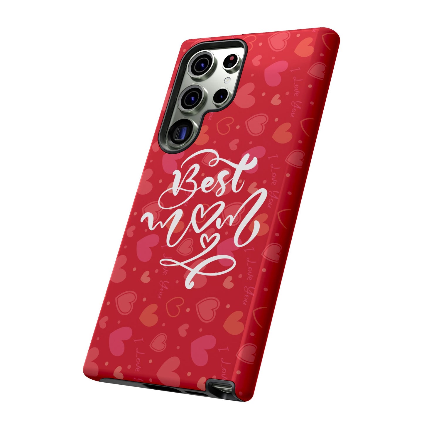 Best Mom Heart Phone Case - Tough and Stylish