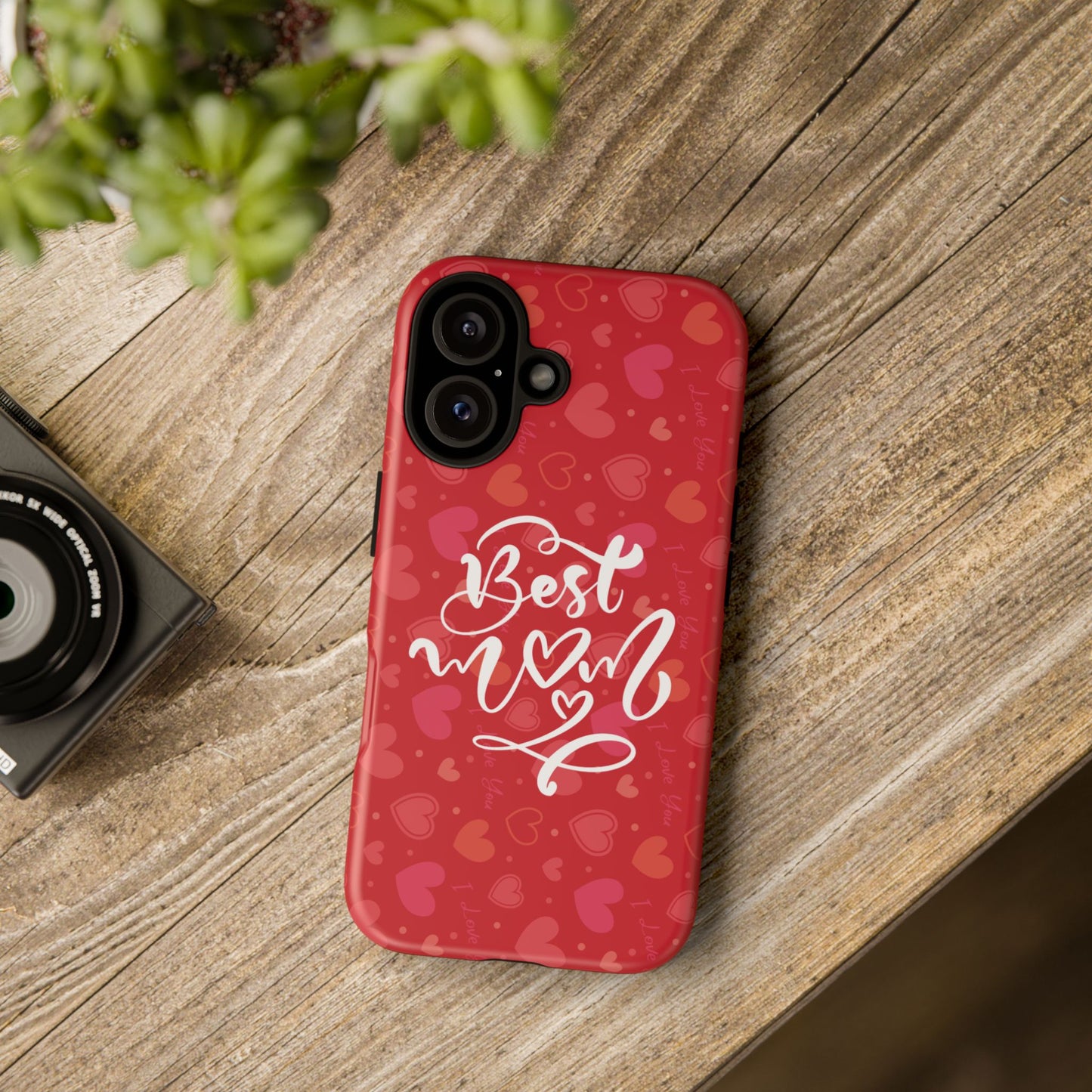 Best Mom Heart Phone Case - Tough and Stylish
