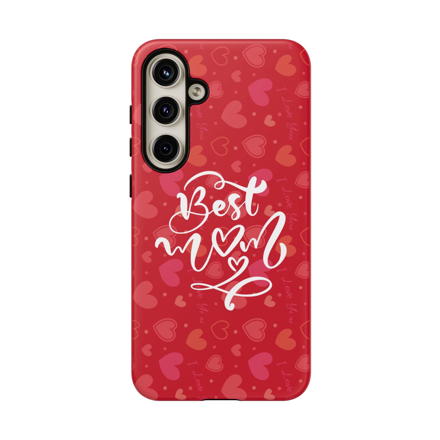 Best Mom Heart Phone Case - Tough and Stylish
