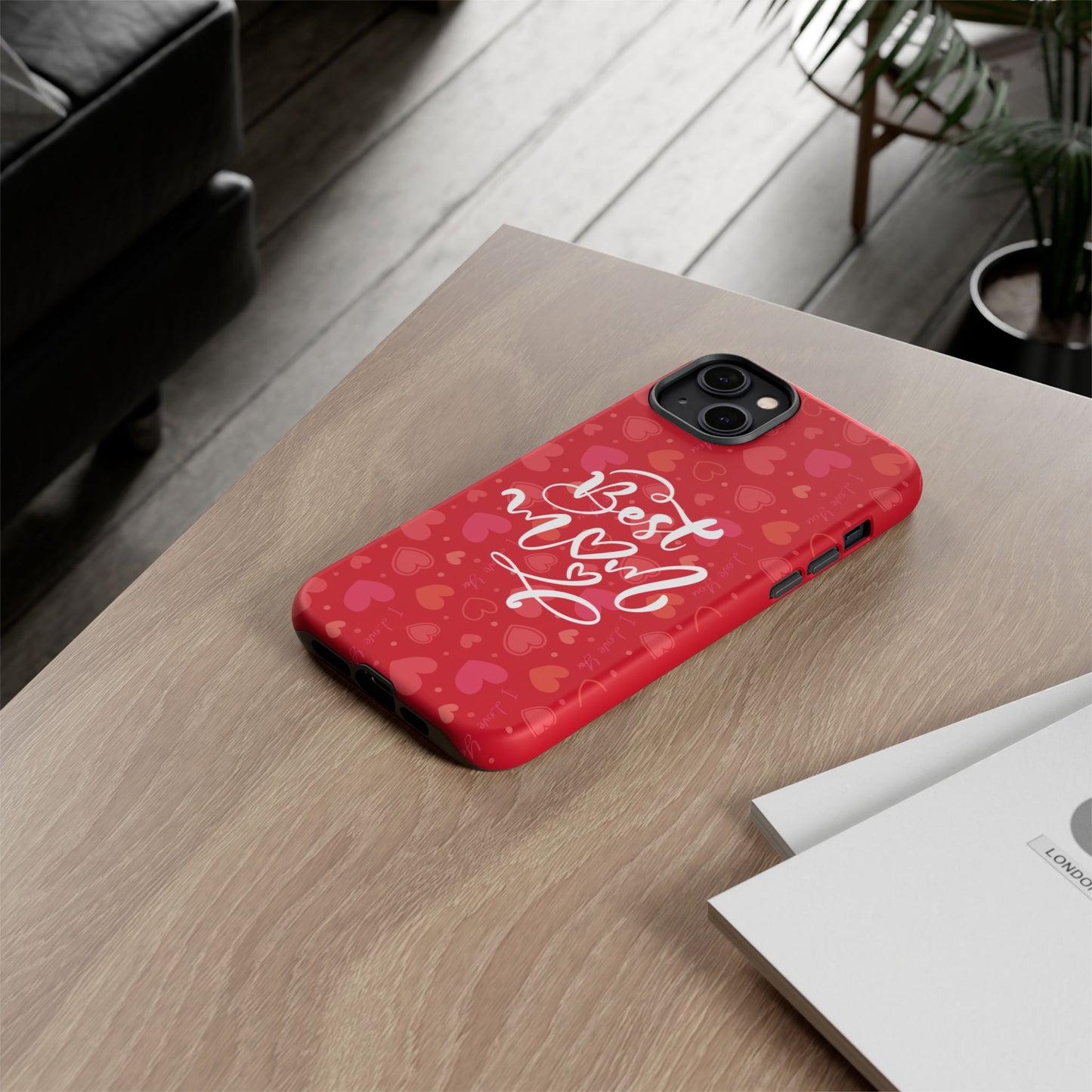 Best Mom Heart Phone Case - Tough and Stylish