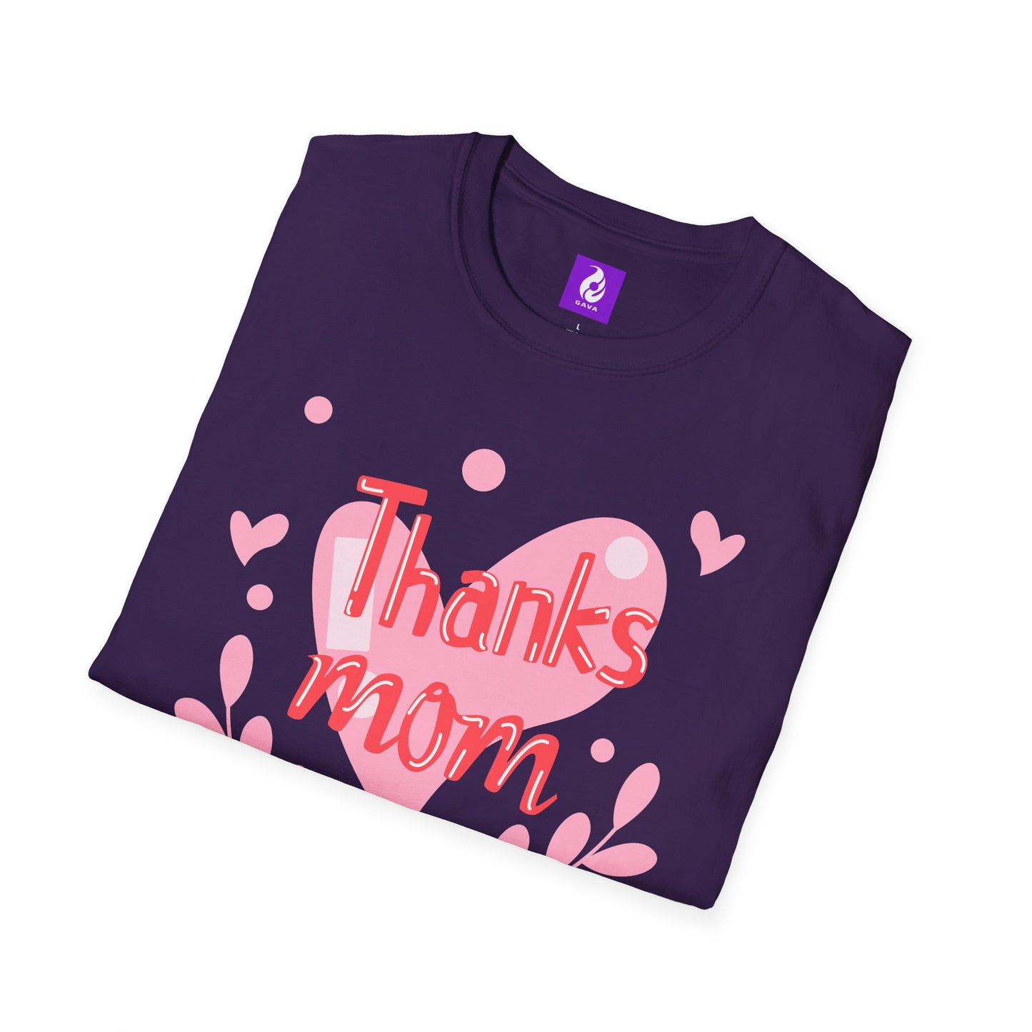 Thanks Mom Super Mom Unisex Softstyle T-Shirt - Perfect Gift for Mother's Day