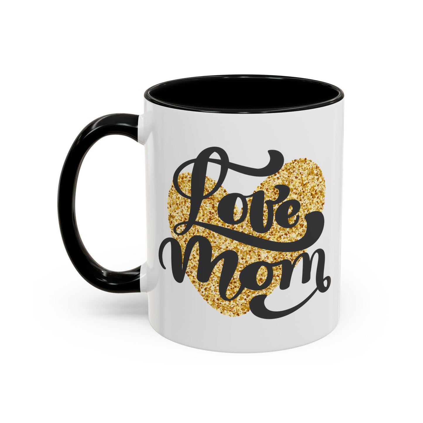 Heartfelt Mom Accent Coffee Mug – 11 & 15oz