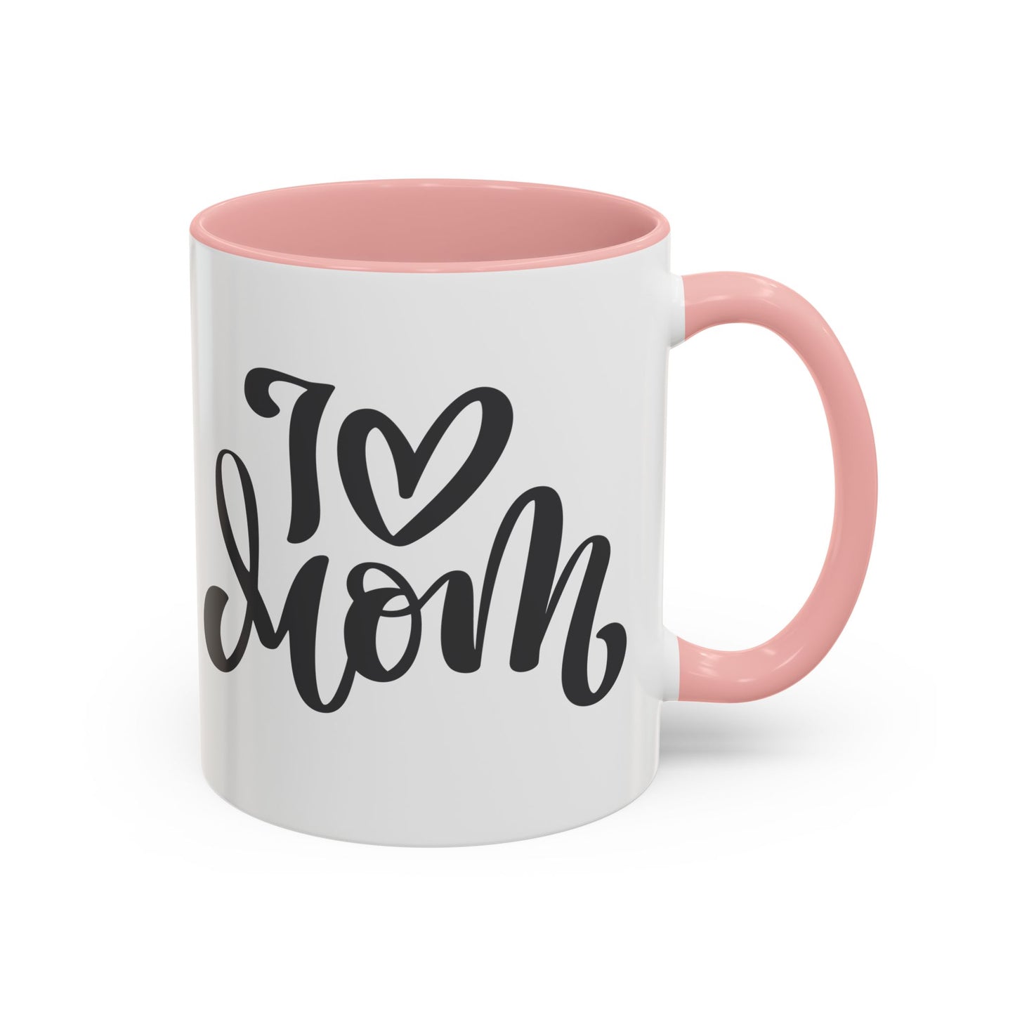 Heartfelt Mom Accent Coffee Mug – 11 & 15oz