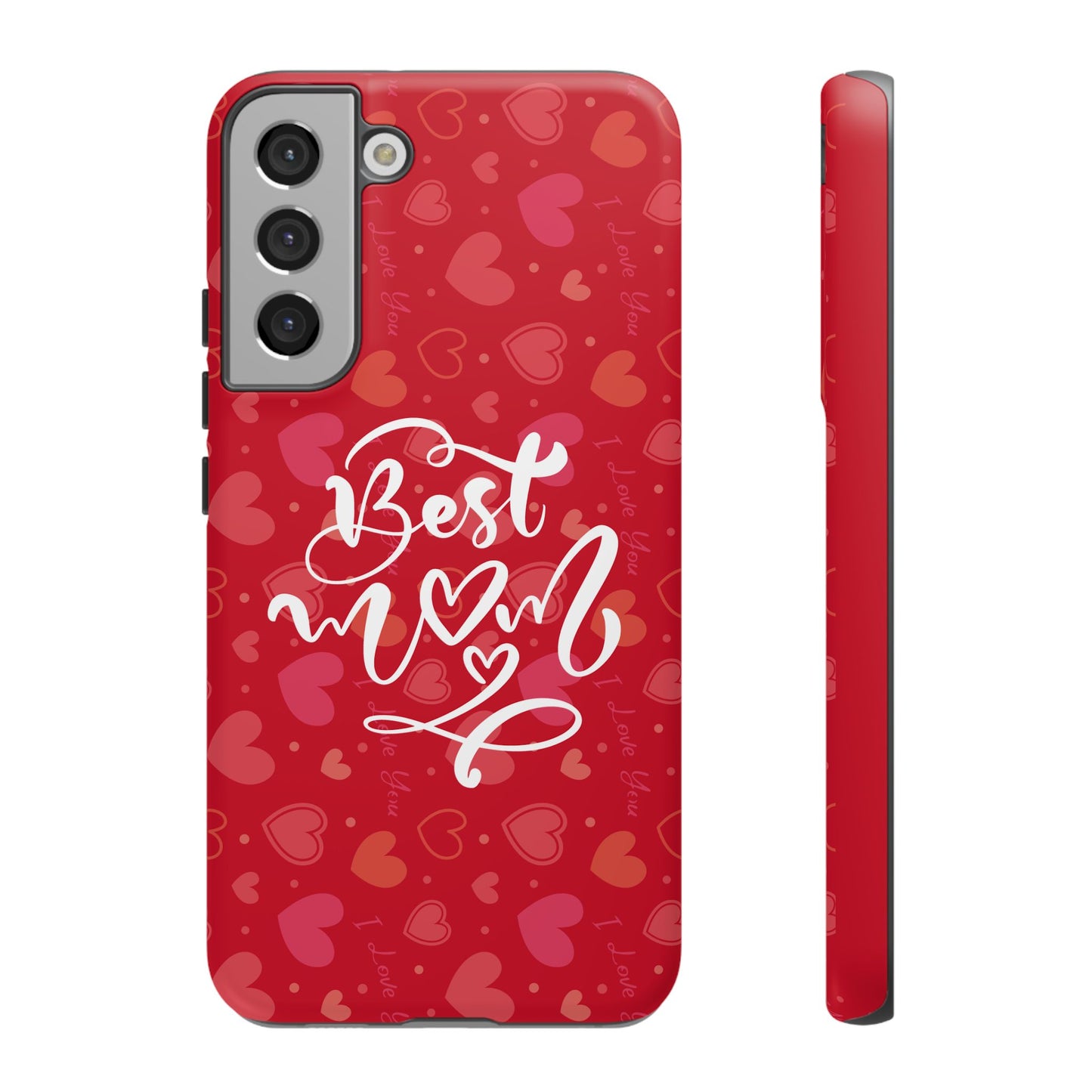 Best Mom Heart Phone Case - Tough and Stylish