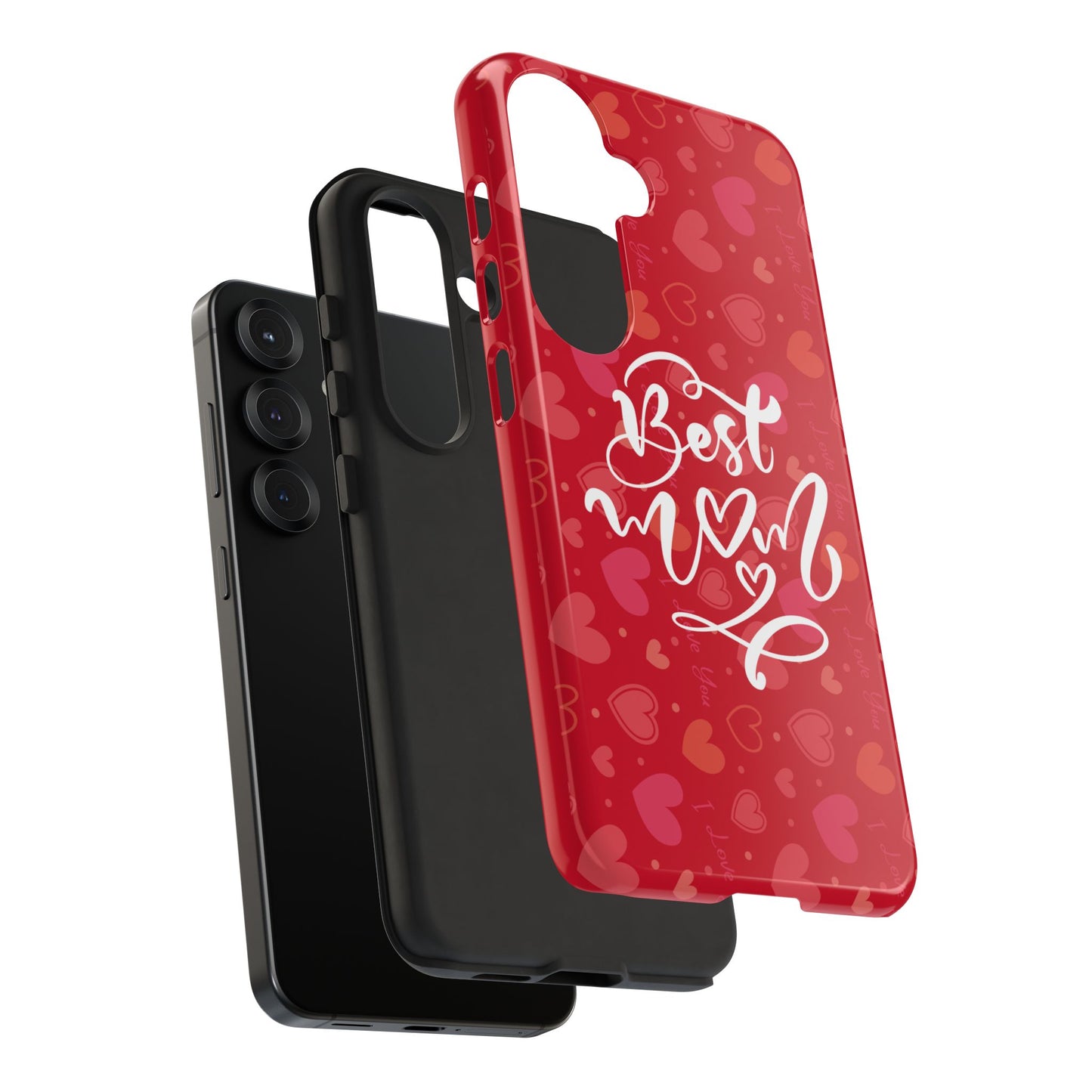 Best Mom Heart Phone Case - Tough and Stylish