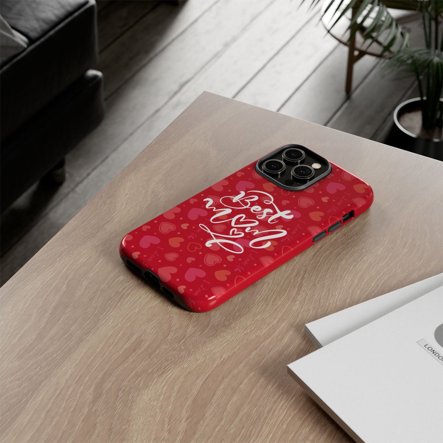 Best Mom Heart Phone Case - Tough and Stylish
