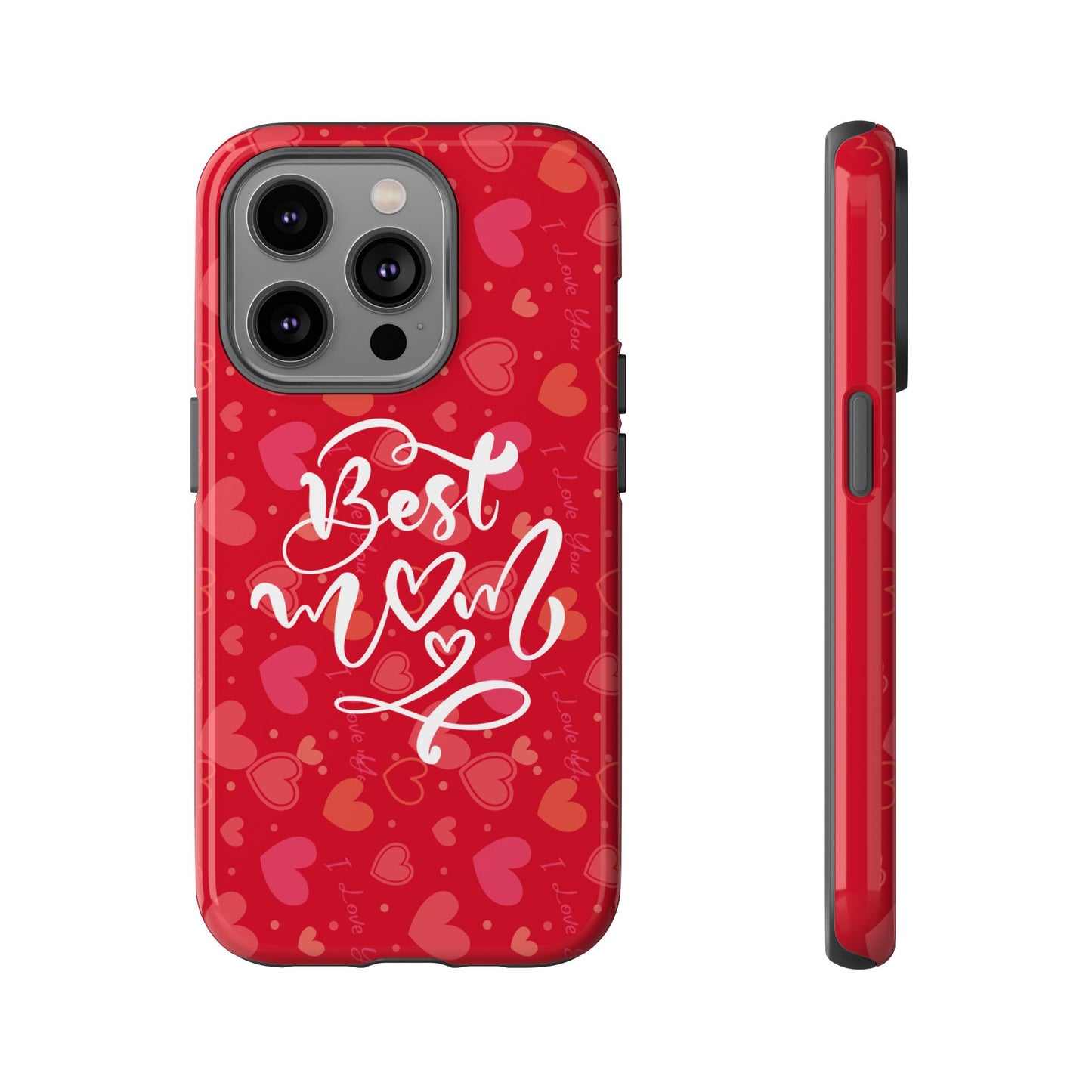 Best Mom Heart Phone Case - Tough and Stylish