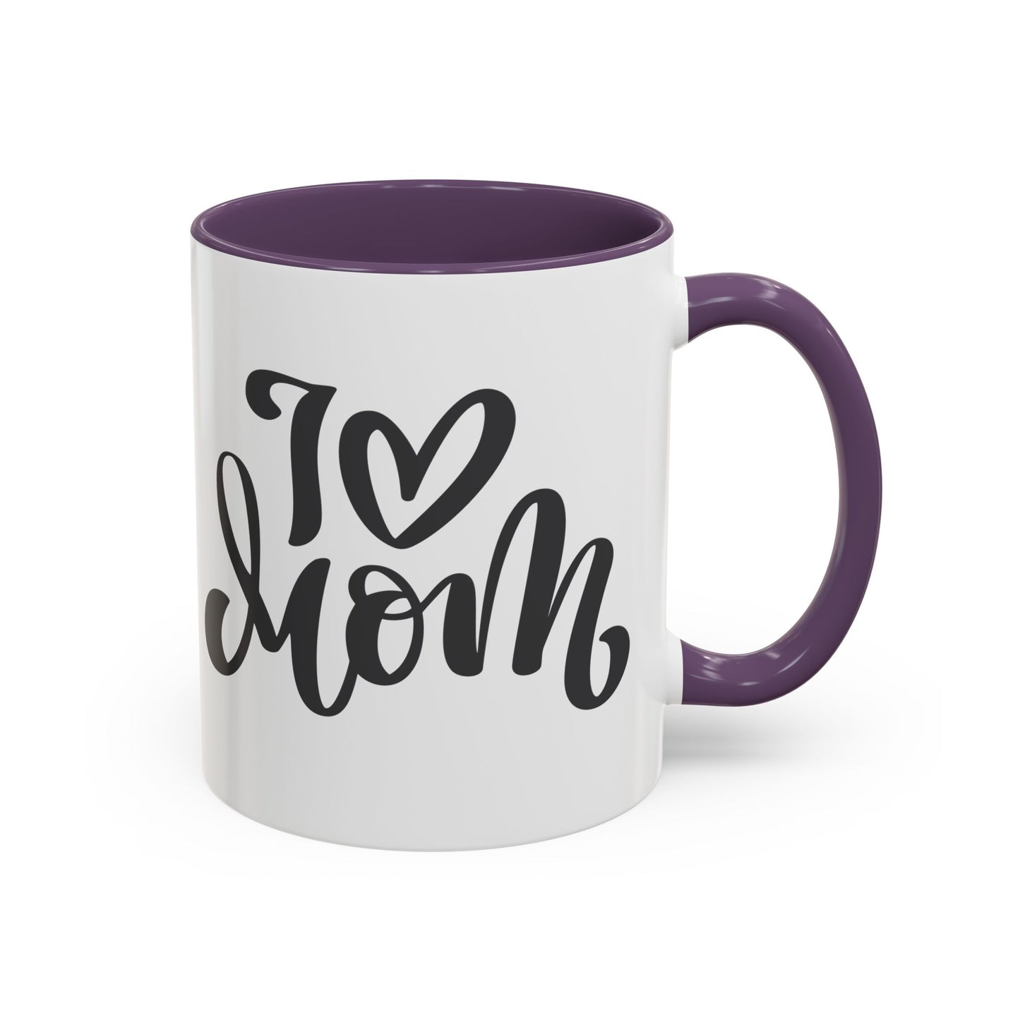 Heartfelt Mom Accent Coffee Mug – 11 & 15oz