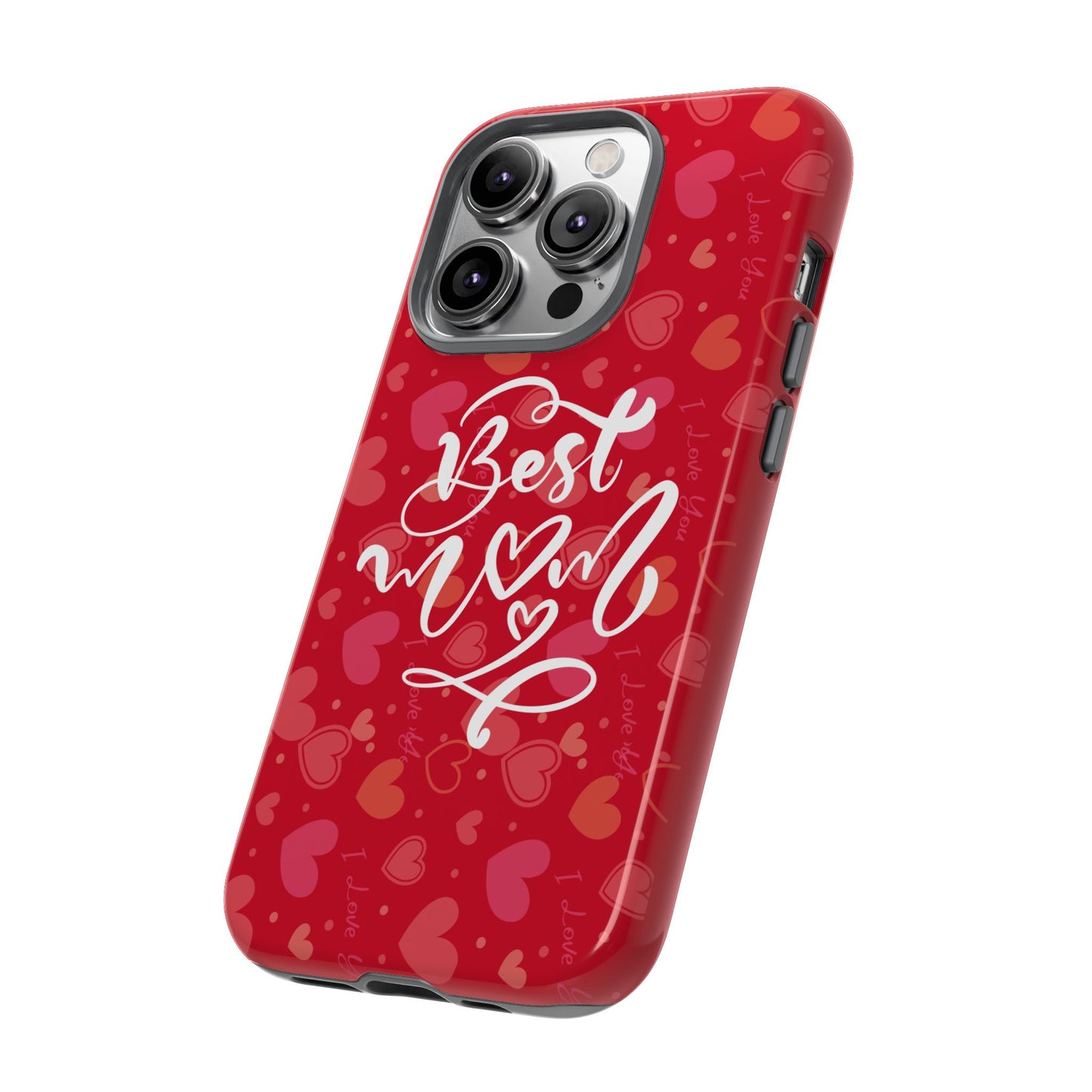 Best Mom Heart Phone Case - Tough and Stylish