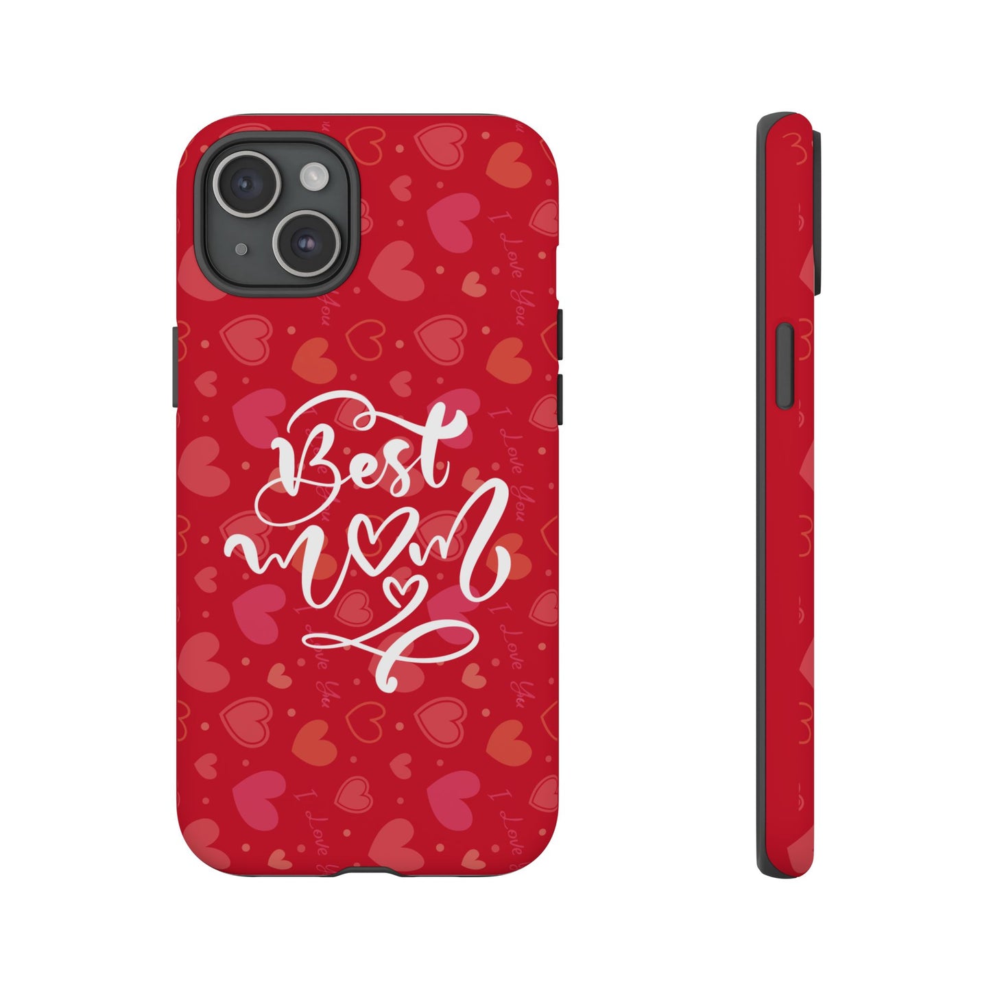 Best Mom Heart Phone Case - Tough and Stylish