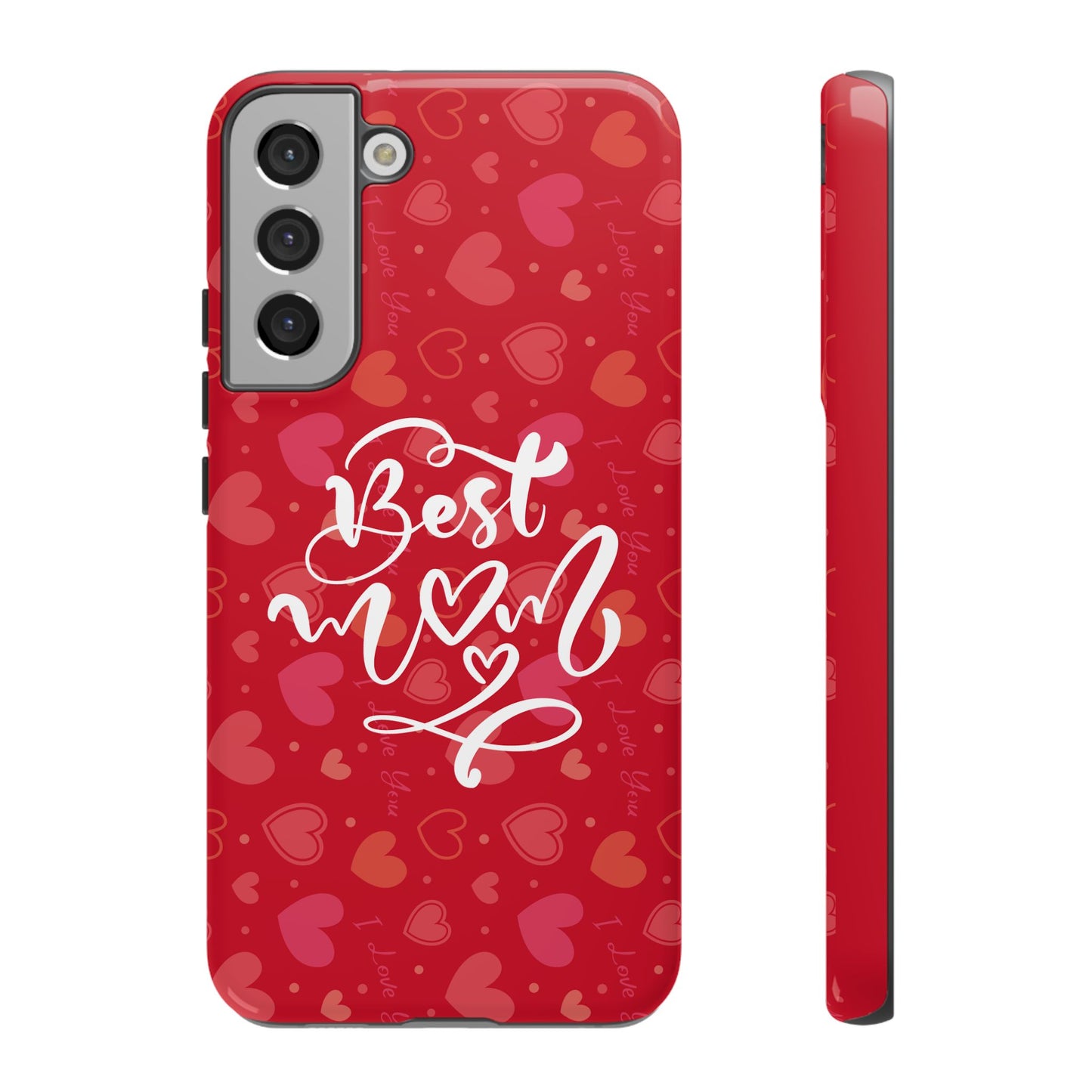 Best Mom Heart Phone Case - Tough and Stylish