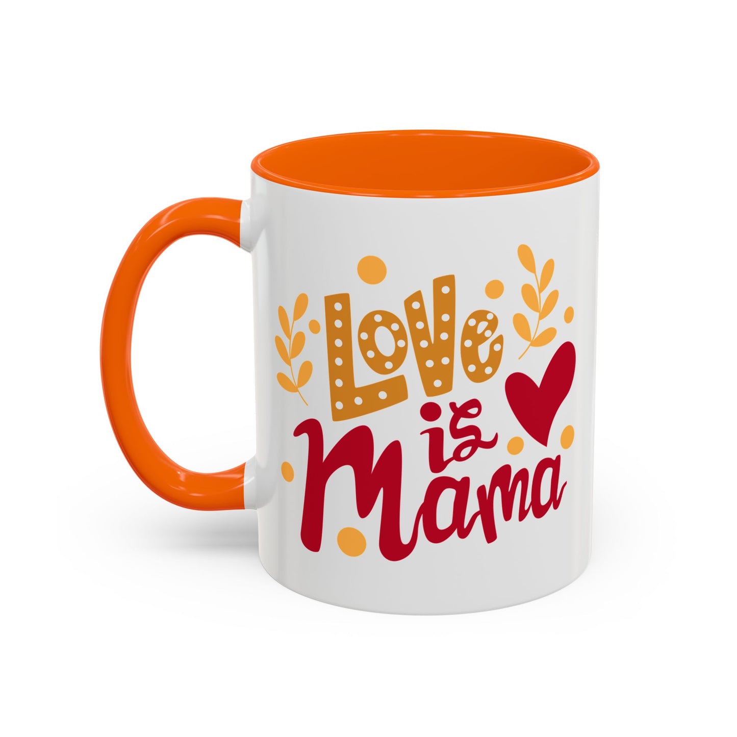 Thanks Mom Accent Coffee Mug - 11oz & 15oz - Perfect Gift for Mother's Day & Every Day