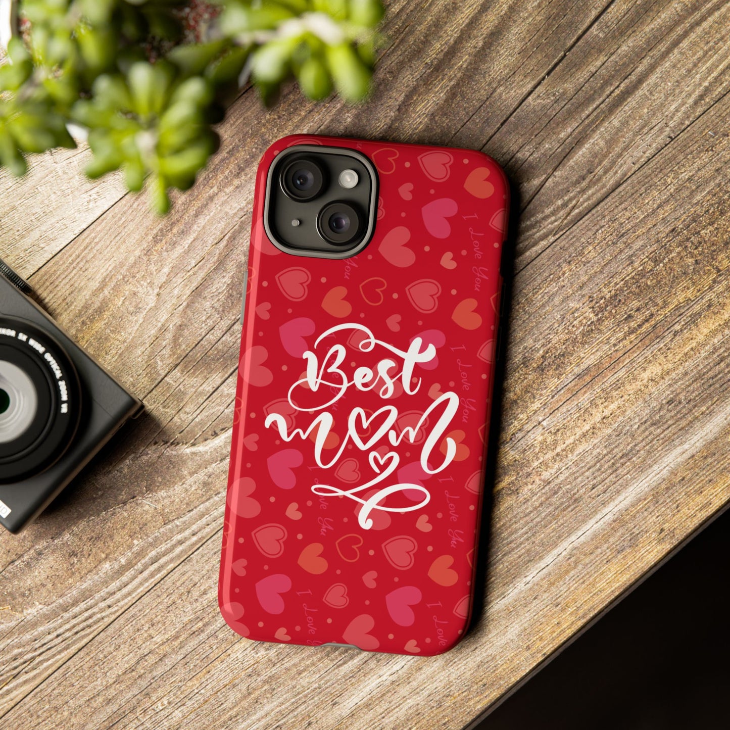 Best Mom Heart Phone Case - Tough and Stylish