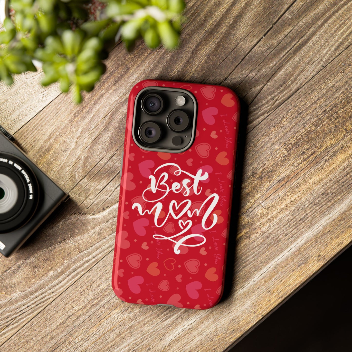 Best Mom Heart Phone Case - Tough and Stylish