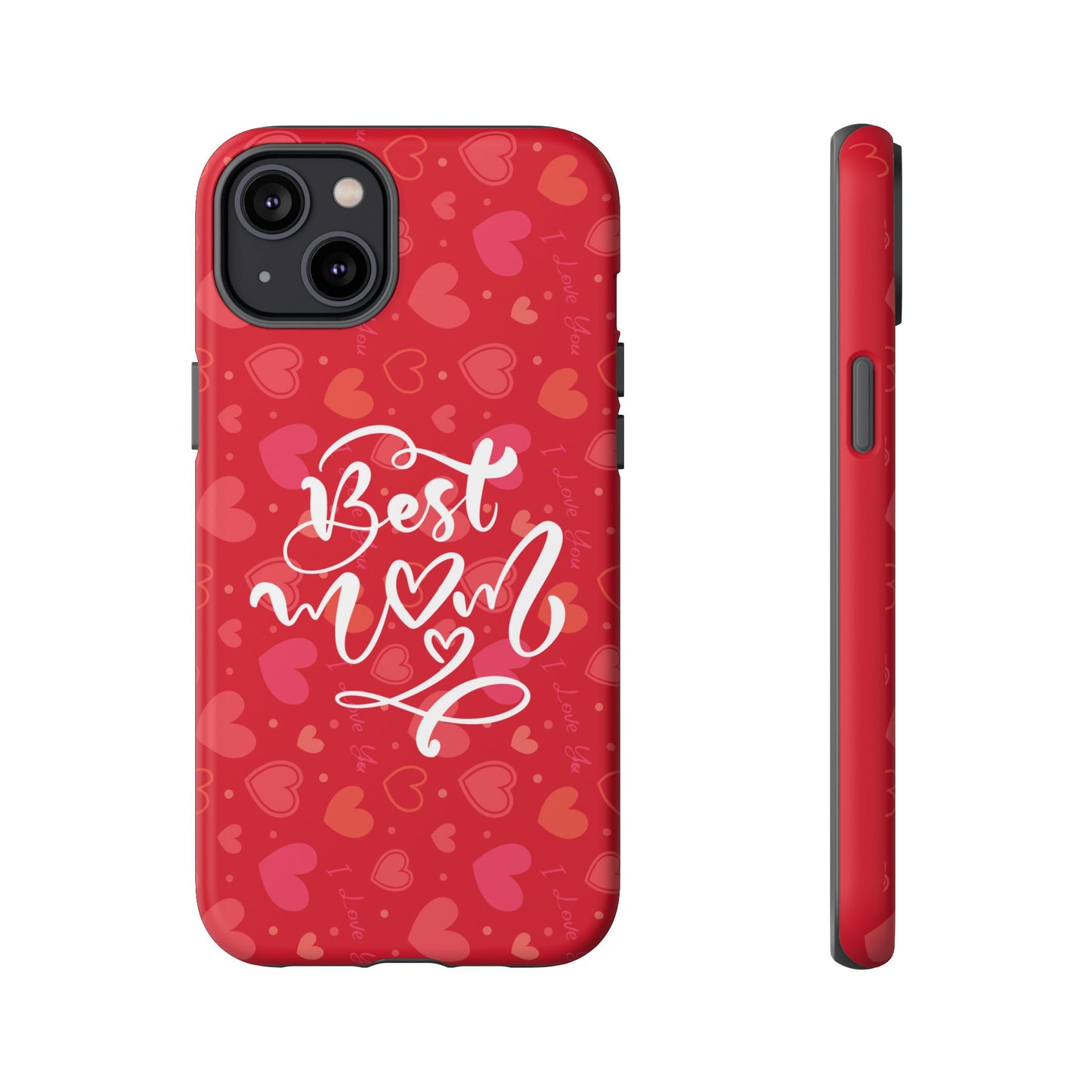 Best Mom Heart Phone Case - Tough and Stylish