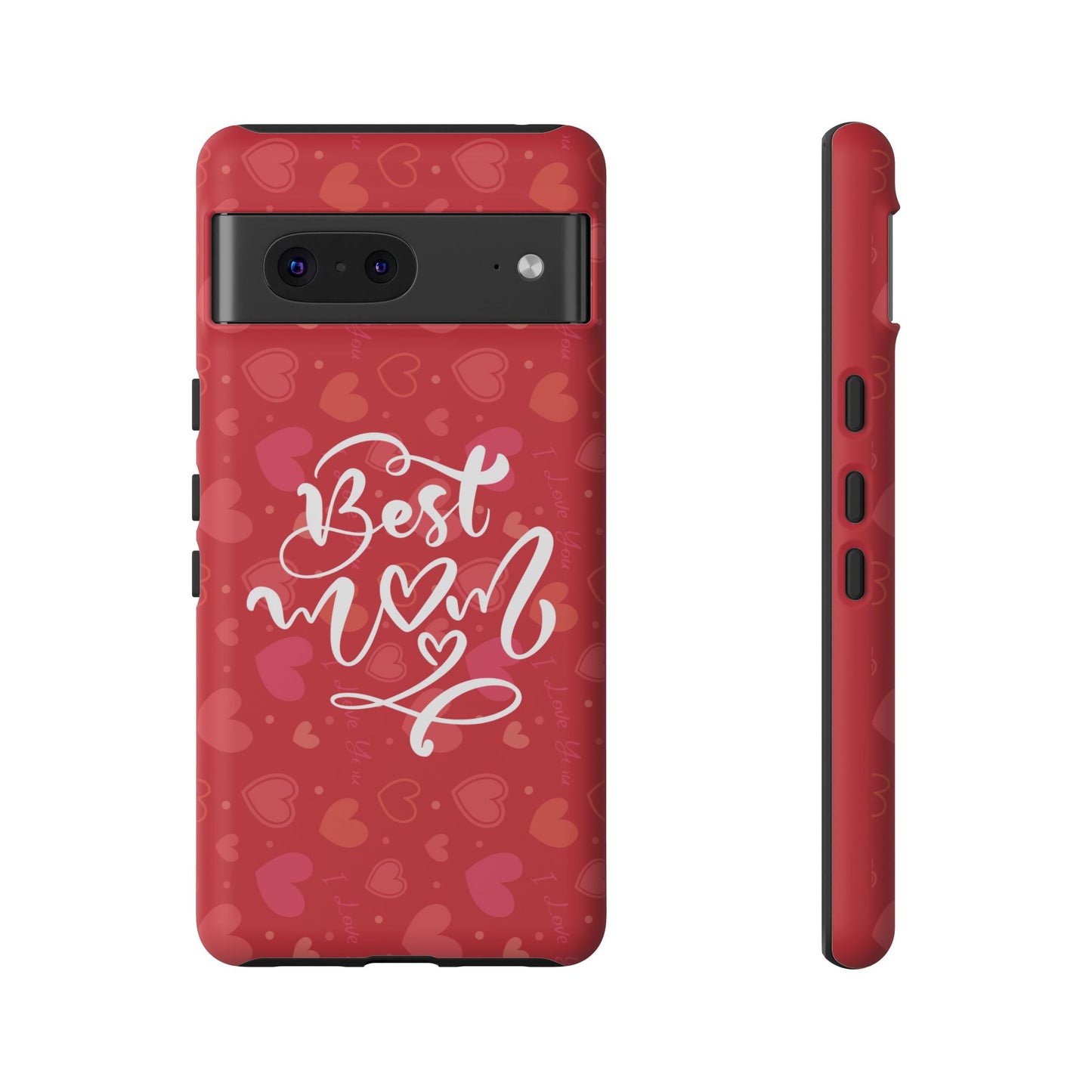 Best Mom Heart Phone Case - Tough and Stylish