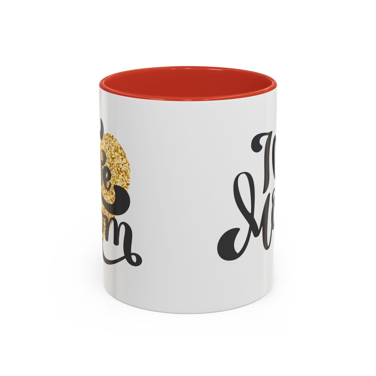 Heartfelt Mom Accent Coffee Mug – 11 & 15oz