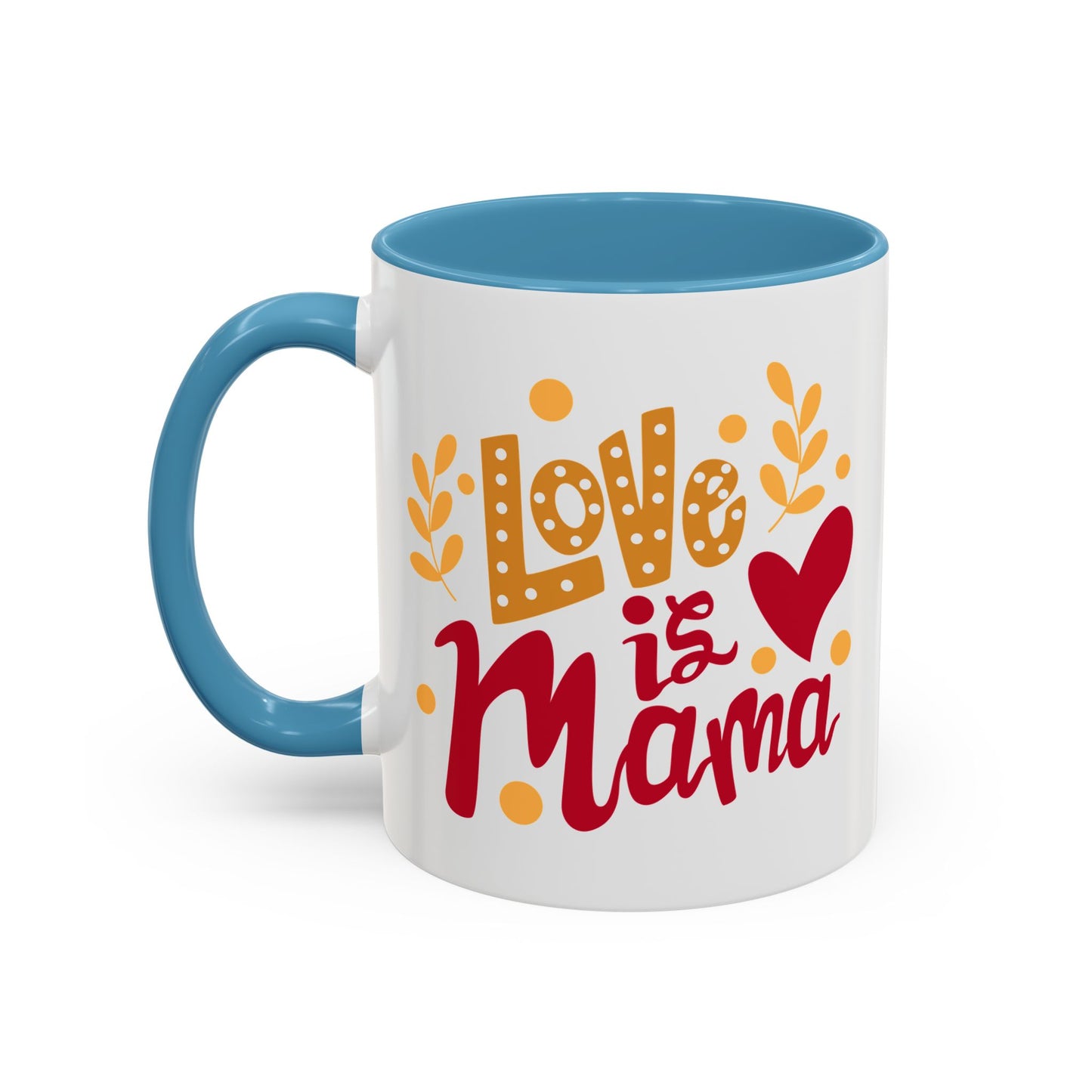 Thanks Mom Accent Coffee Mug - 11oz & 15oz - Perfect Gift for Mother's Day & Every Day