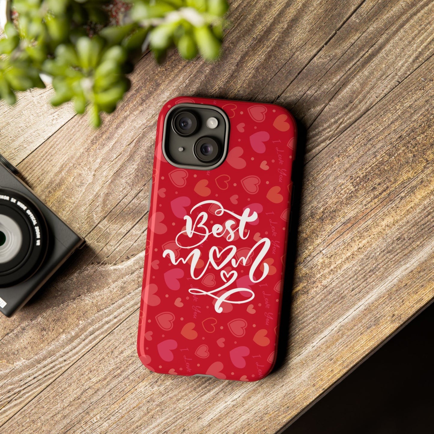 Best Mom Heart Phone Case - Tough and Stylish