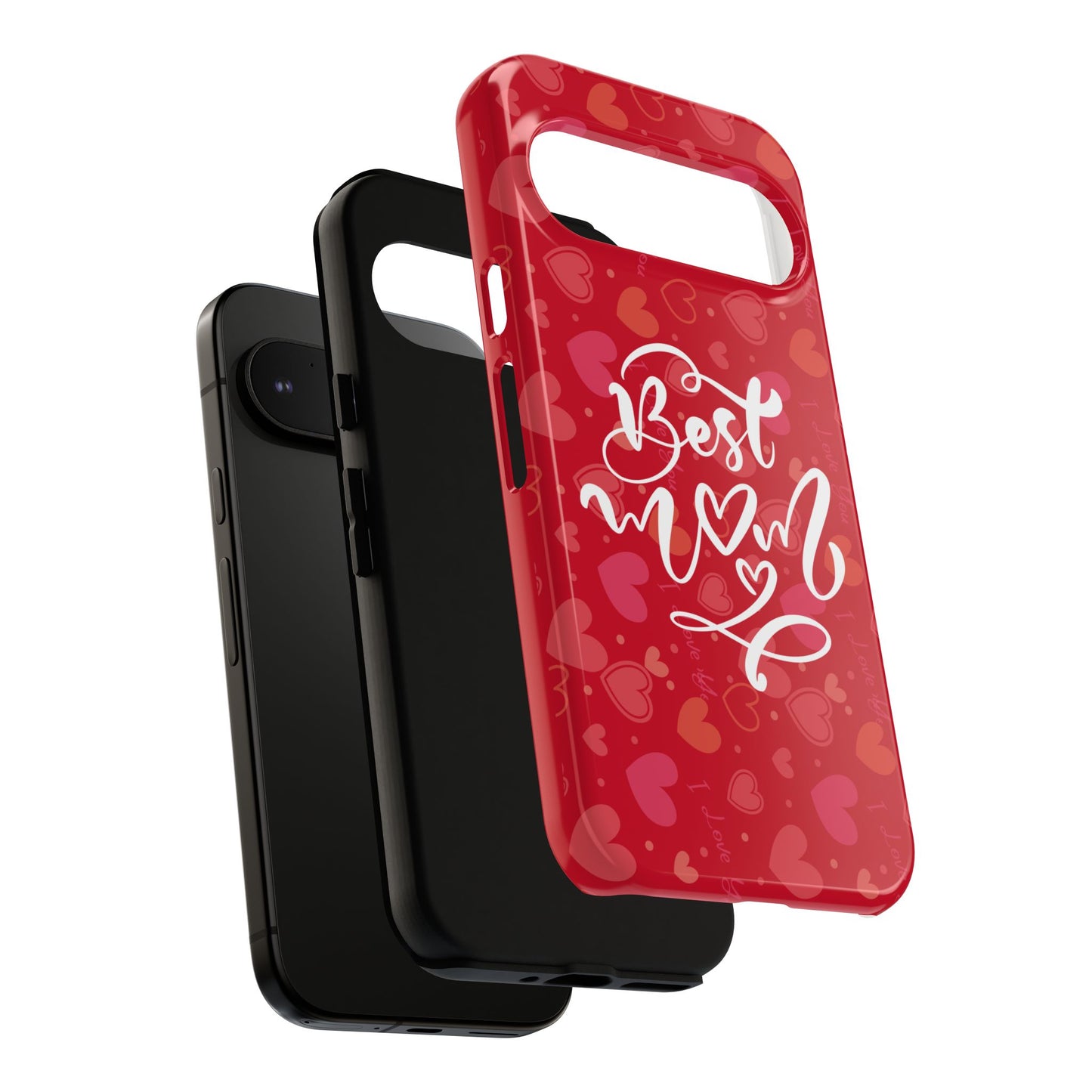 Best Mom Heart Phone Case - Tough and Stylish
