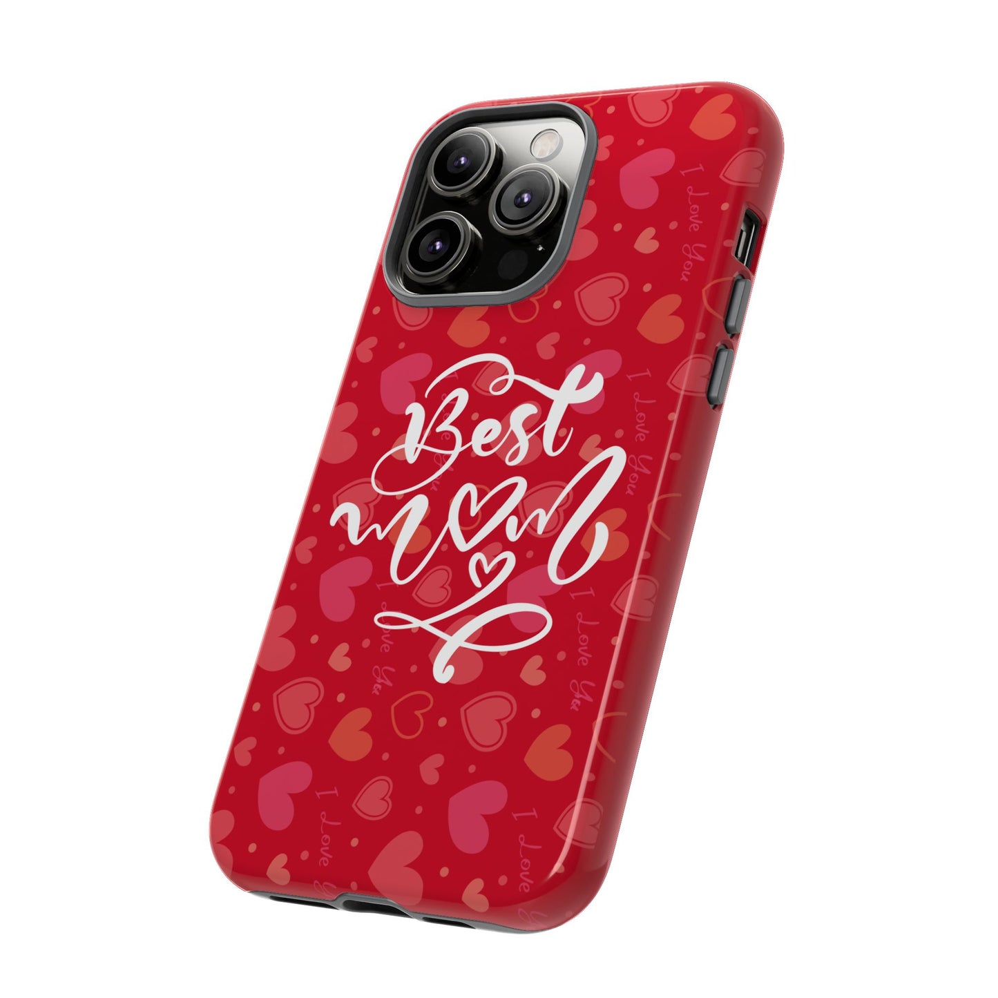Best Mom Heart Phone Case - Tough and Stylish