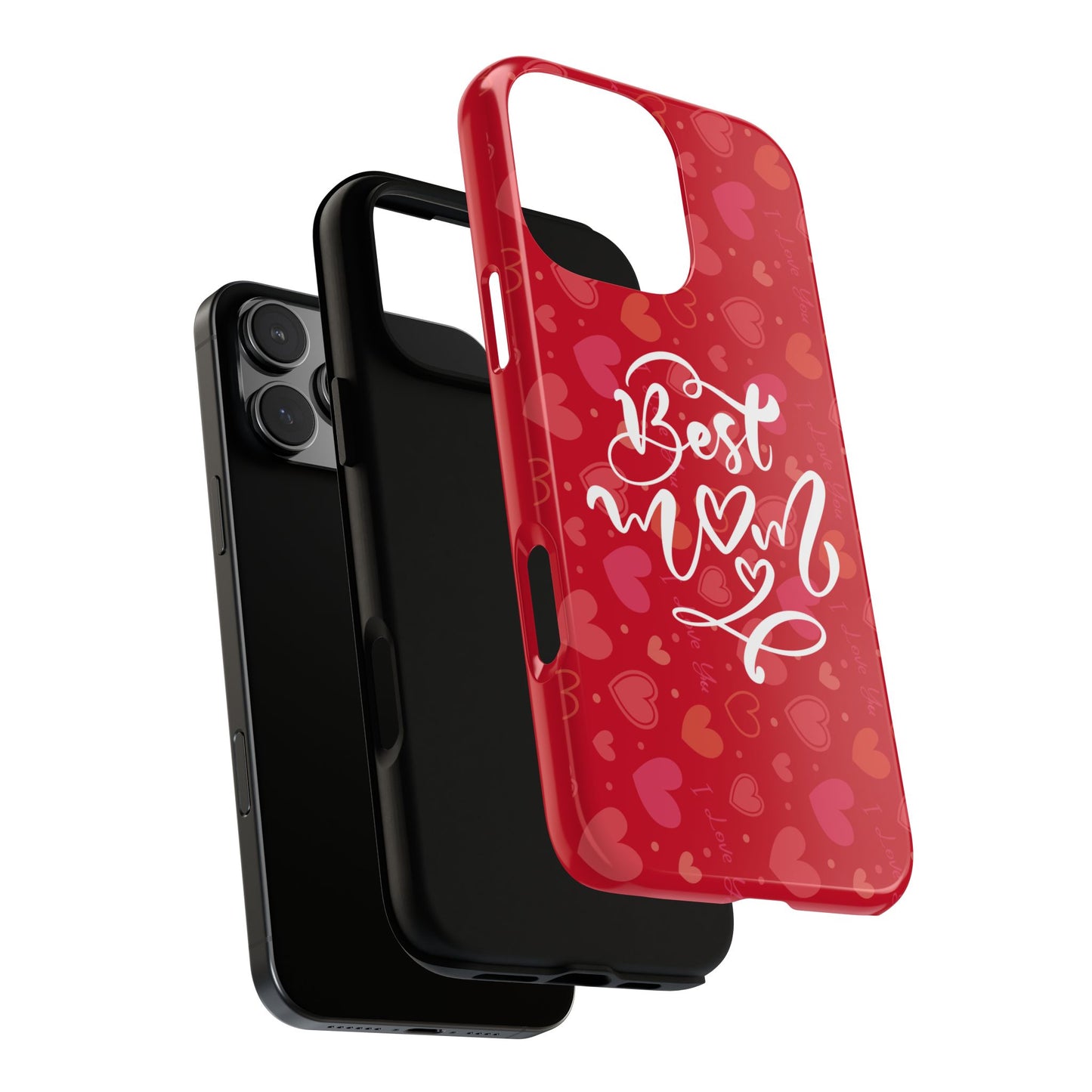 Best Mom Heart Phone Case - Tough and Stylish