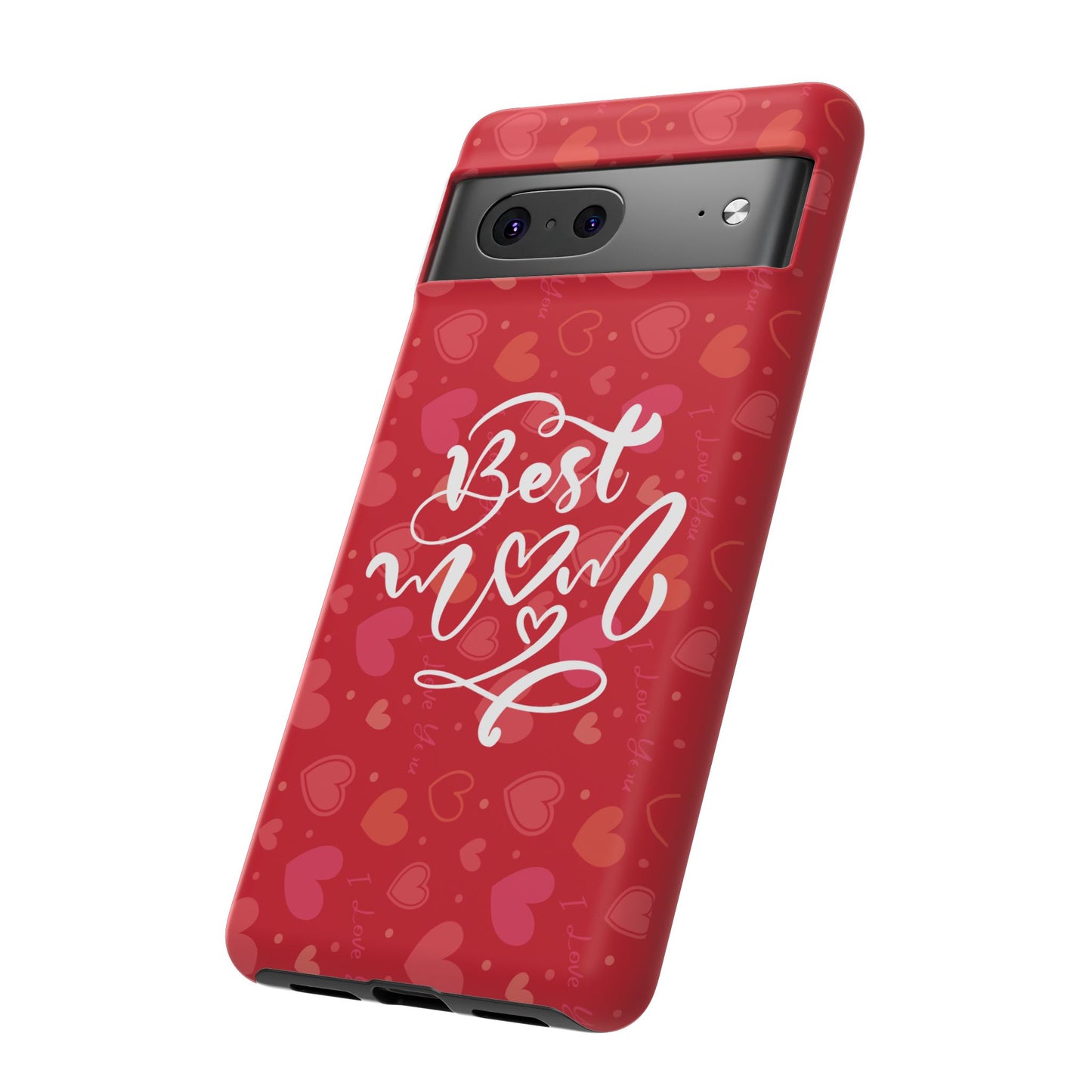 Best Mom Heart Phone Case - Tough and Stylish