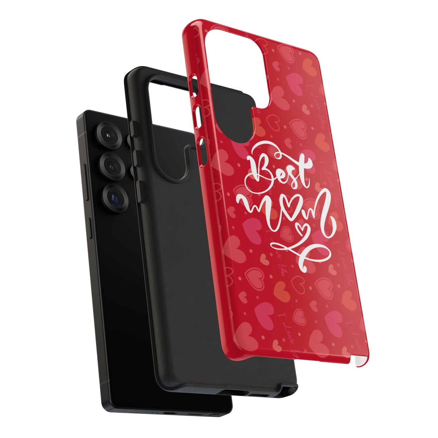 Best Mom Heart Phone Case - Tough and Stylish