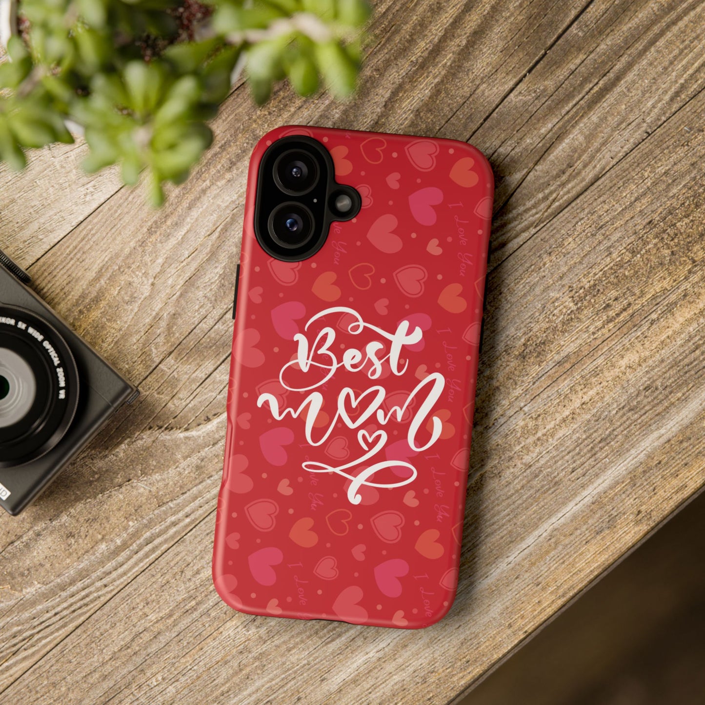 Best Mom Heart Phone Case - Tough and Stylish
