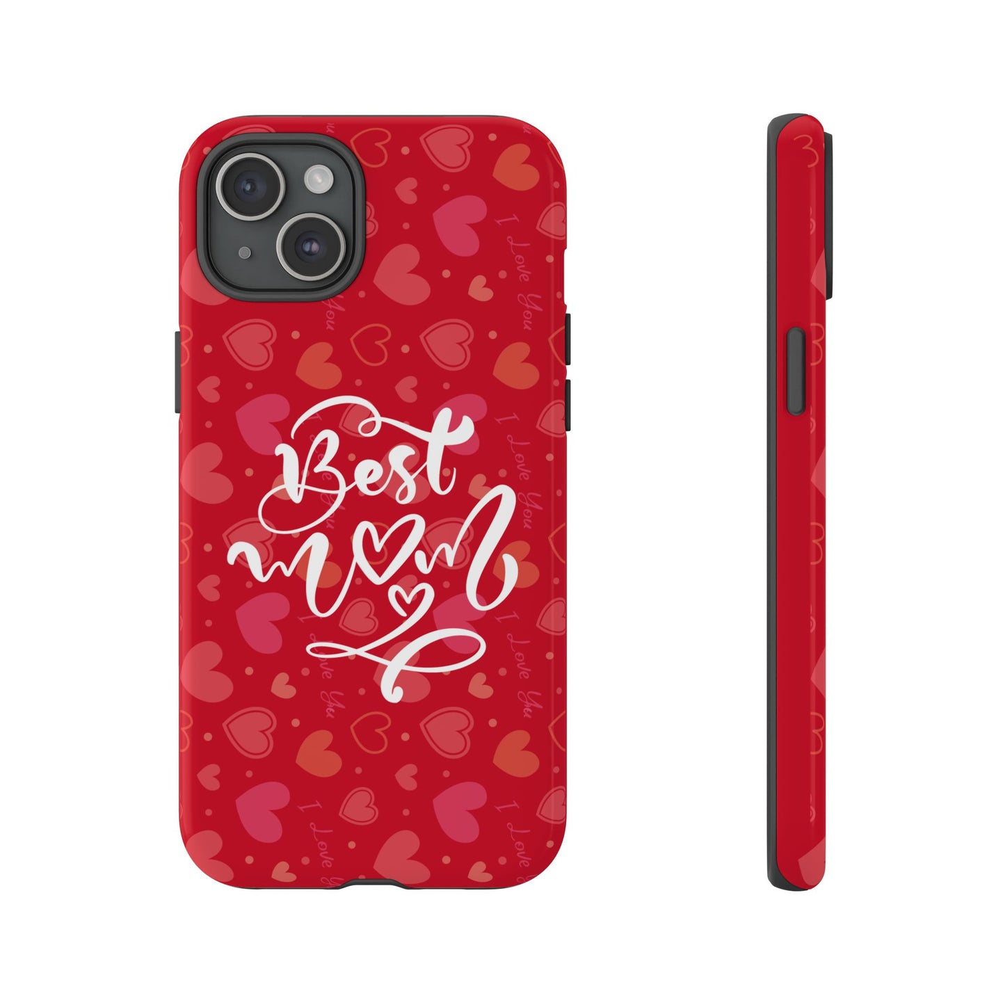 Best Mom Heart Phone Case - Tough and Stylish