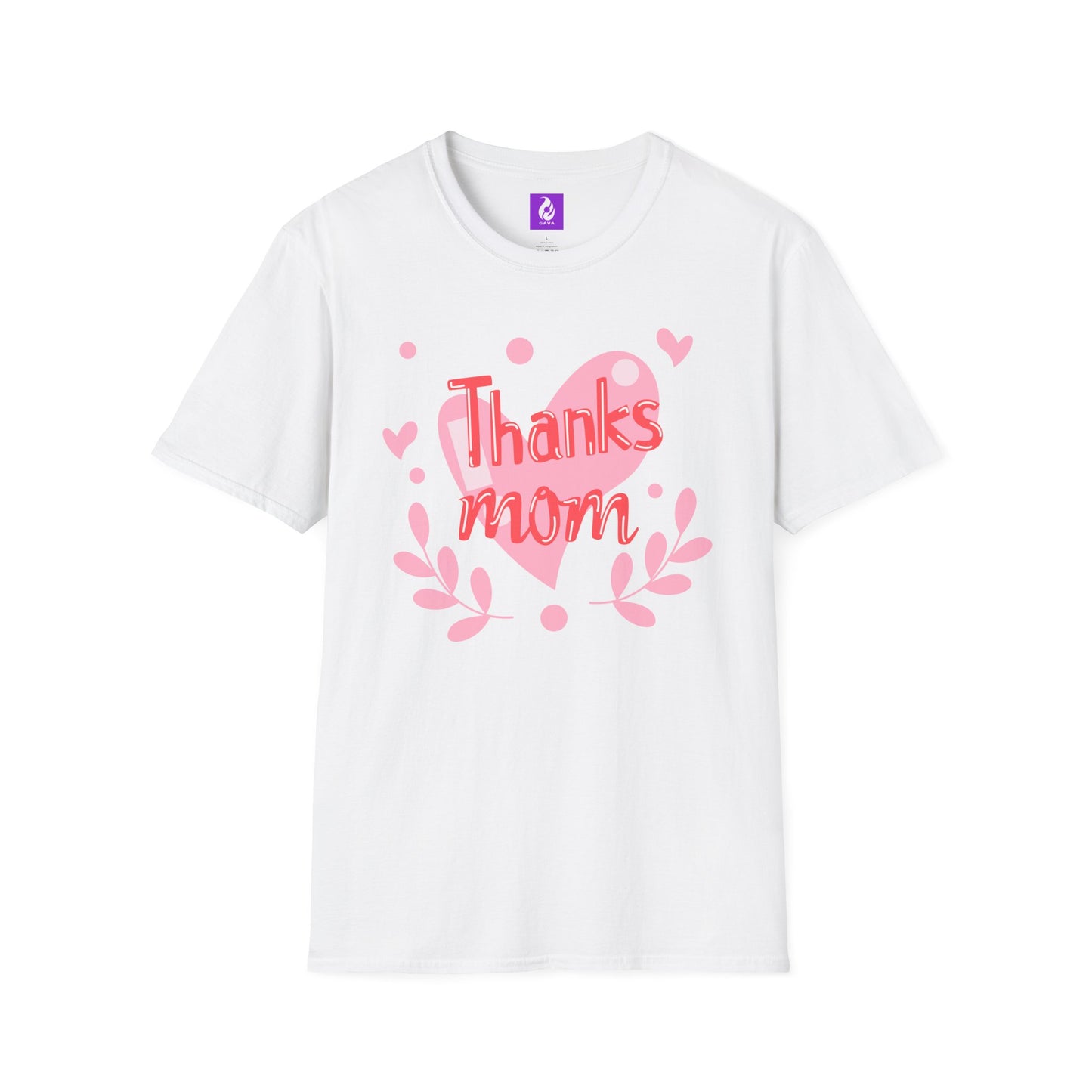 Thanks Mom Super Mom Unisex Softstyle T-Shirt - Perfect Gift for Mother's Day